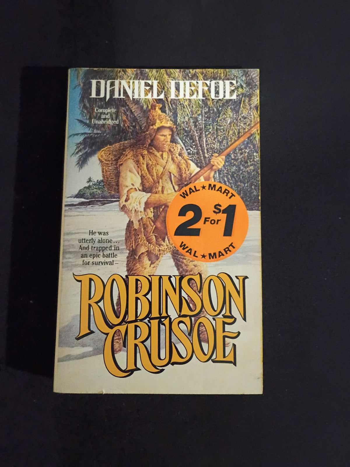 "Robinson Crusoe" by Daniel Defoe