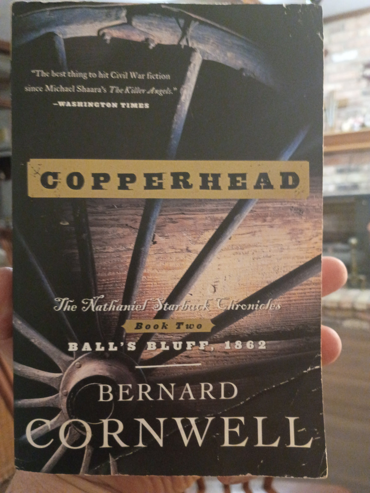 "Copperhead" by Bernard Cornwell, Book 2 of 4 of the Starbuck Chronicles