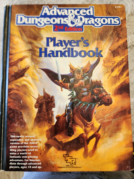 Advanced Dungeons & Dragons Player's Handbook - 1989 - 2nd Edition