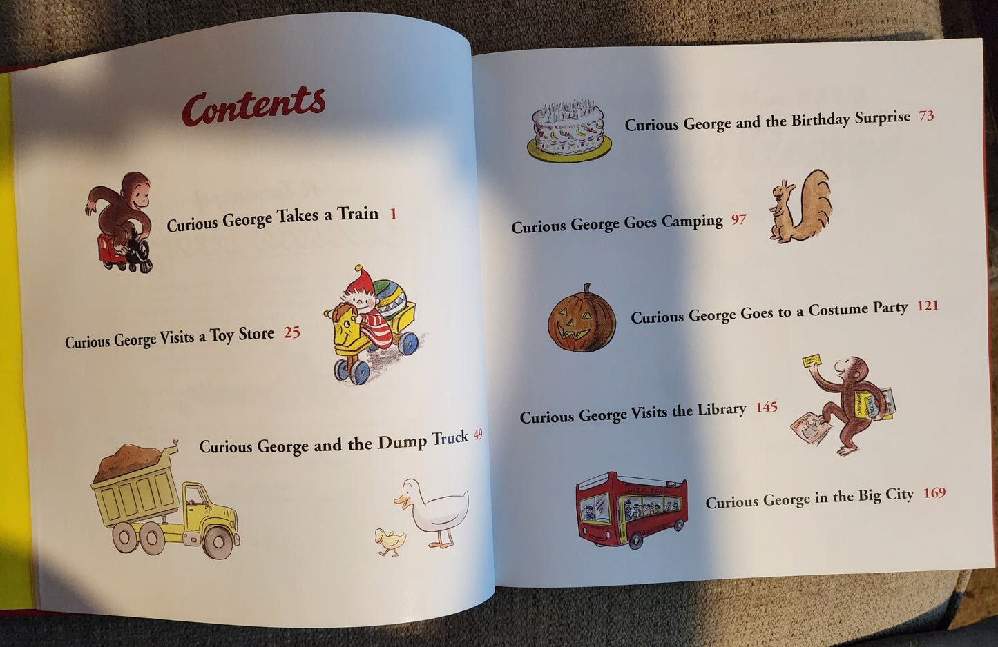 "A Treasury of Curious George" by Margret and H. A. Rey - Dead Tree Dreams Bookstore