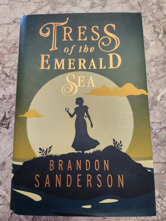 "Tress of the Emerald Sea" by Brandon Sanderson - Dead Tree Dreams Bookstore