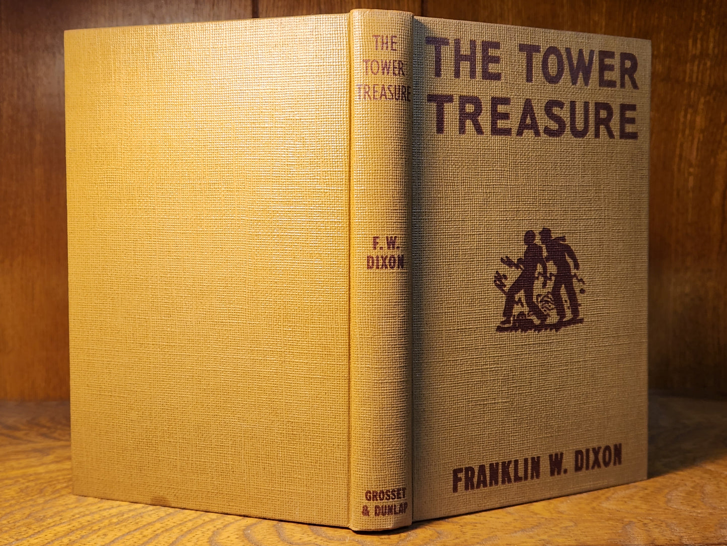 The Hardy Boys #1 The Tower Treasure --1950 B-34-- Franklin W. Dixon
