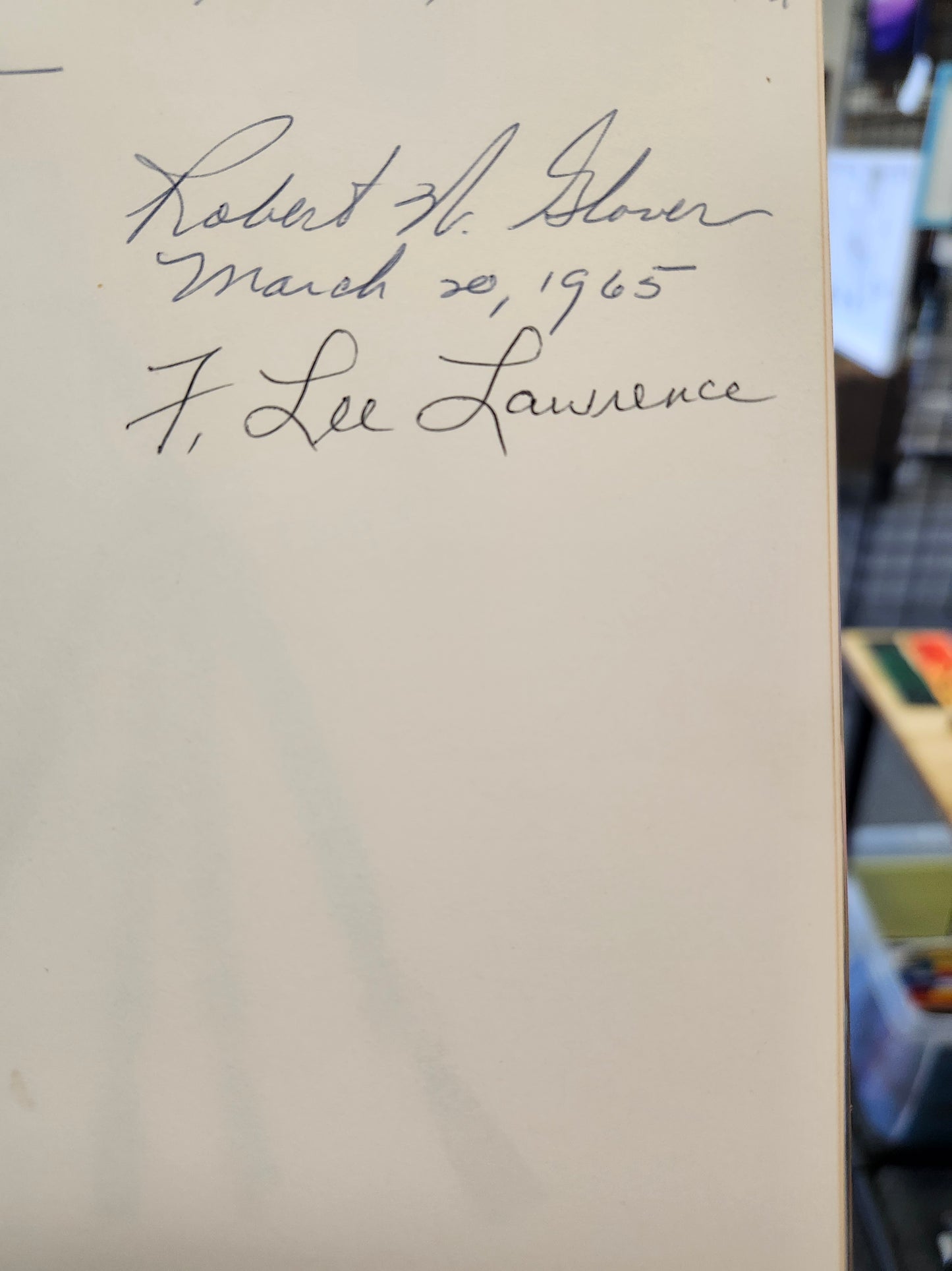 Camp Ford C. S. A. by Lawrence and Glover, 1964. Cloth, Signed by both Authors