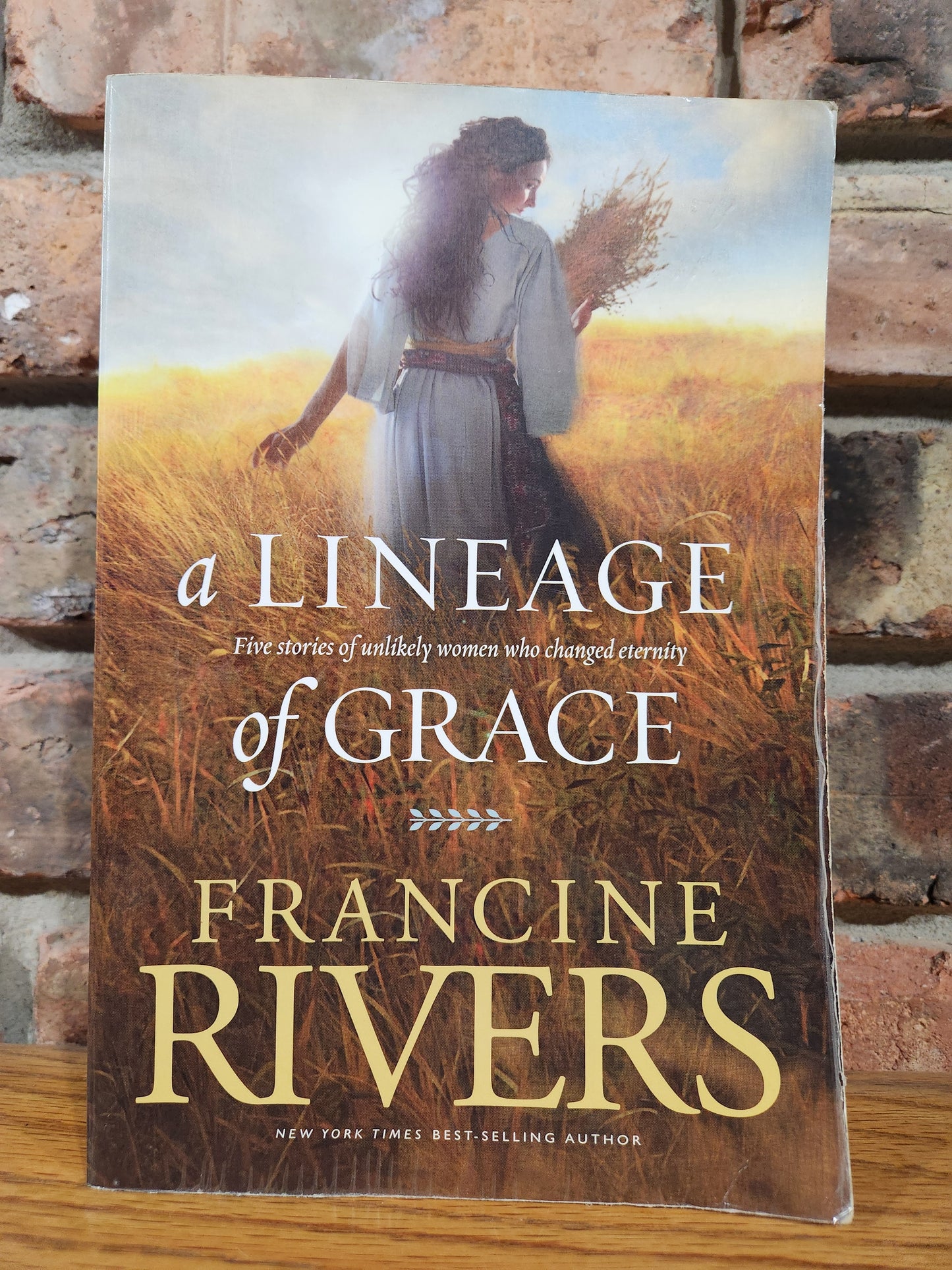 "A Lineage of Grace: Biblical Stories of 5 Women in the Lineage of Jesus - Tamar, Rahab, Ruth, Bathsheba, & Mary" by Francine Rivers