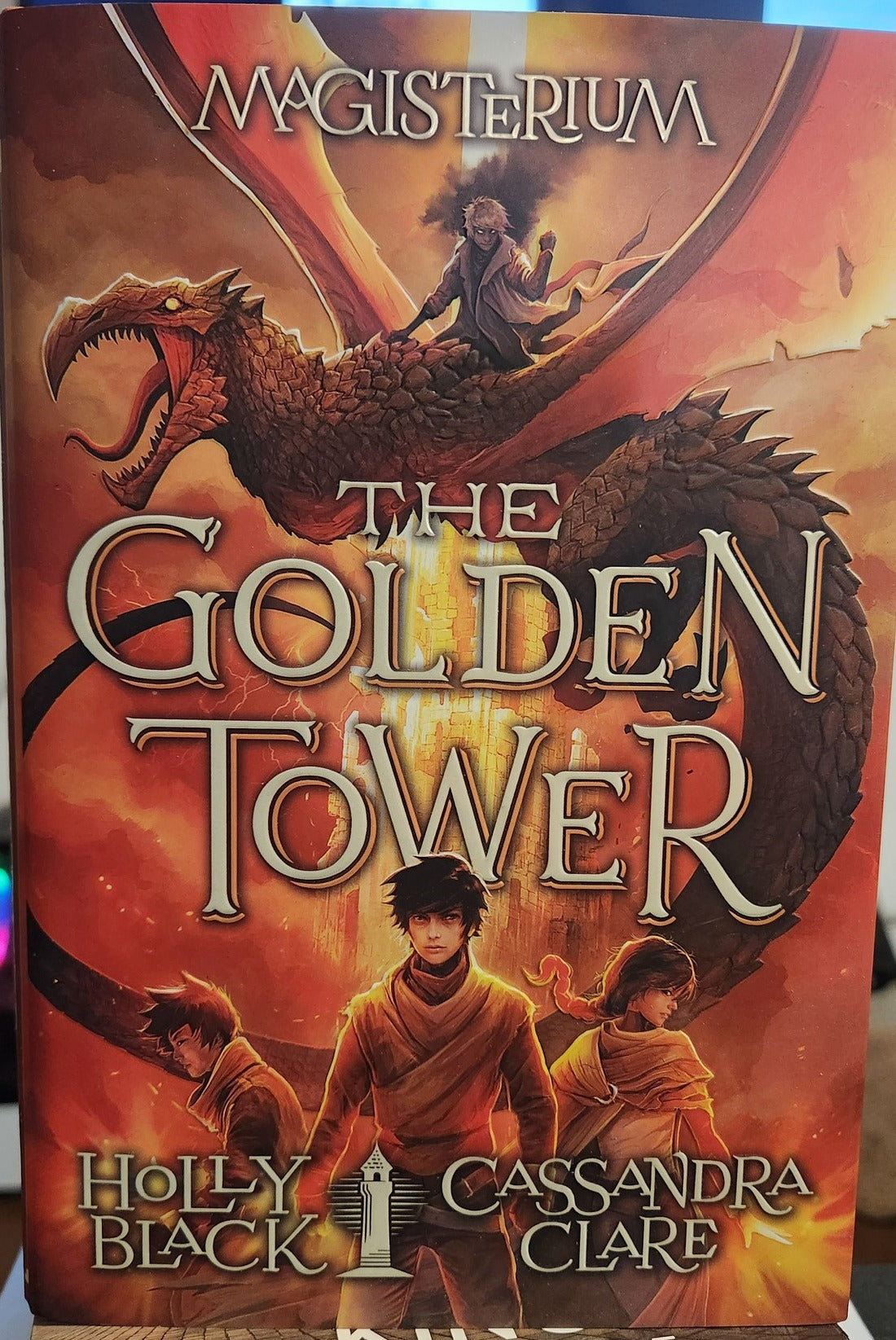 The Golden Tower (Magisterium #5) Hardcover – Illustrated, by Holly Black (Author), Cassandra Clare (Author)