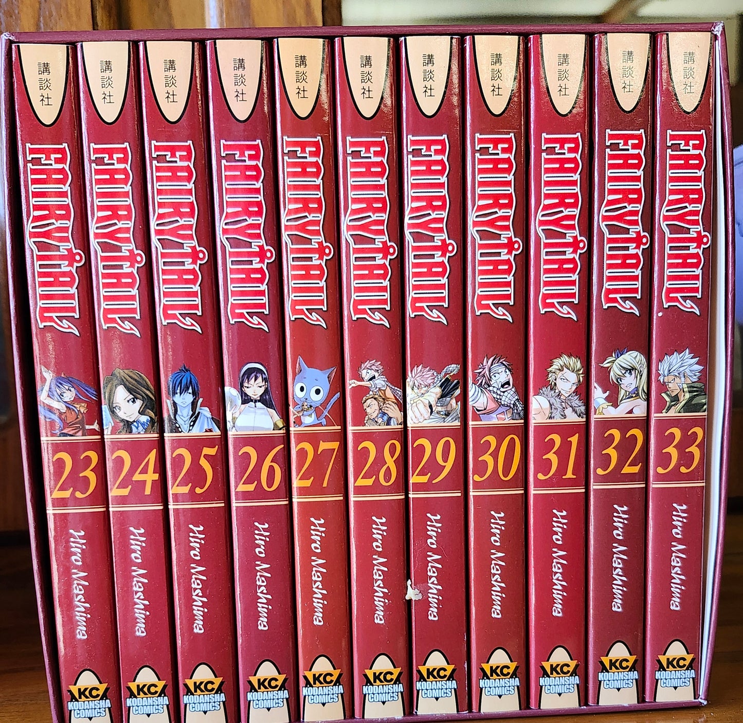 "Fairy Tail" by Hiro Mashima (Vol. 23-33)