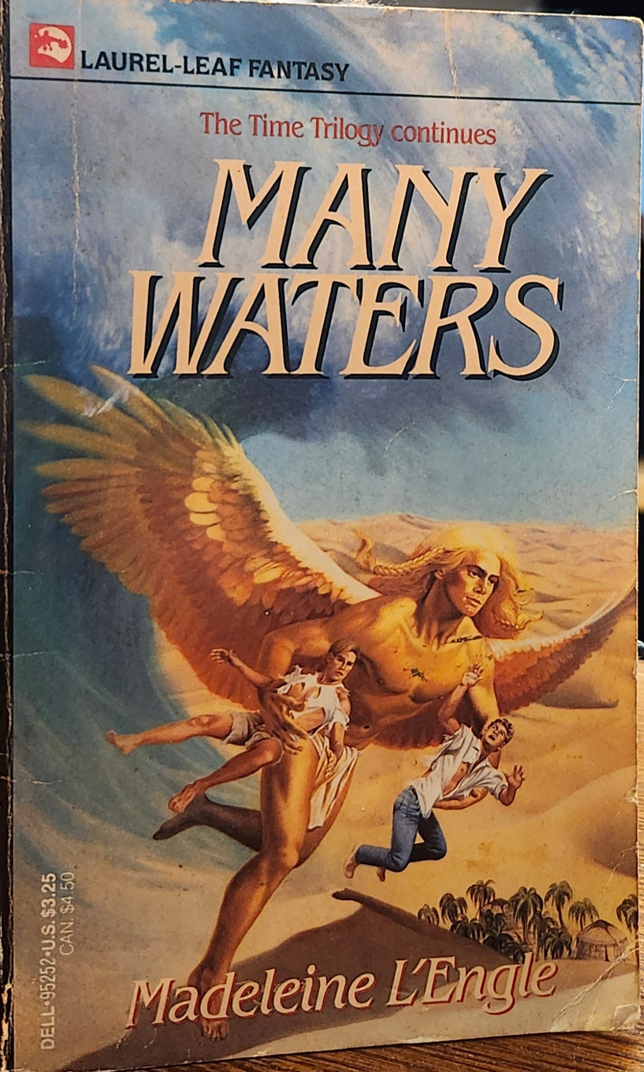 "Many Waters" by Madeleine L'Engle (Time Quintet, Book 4)