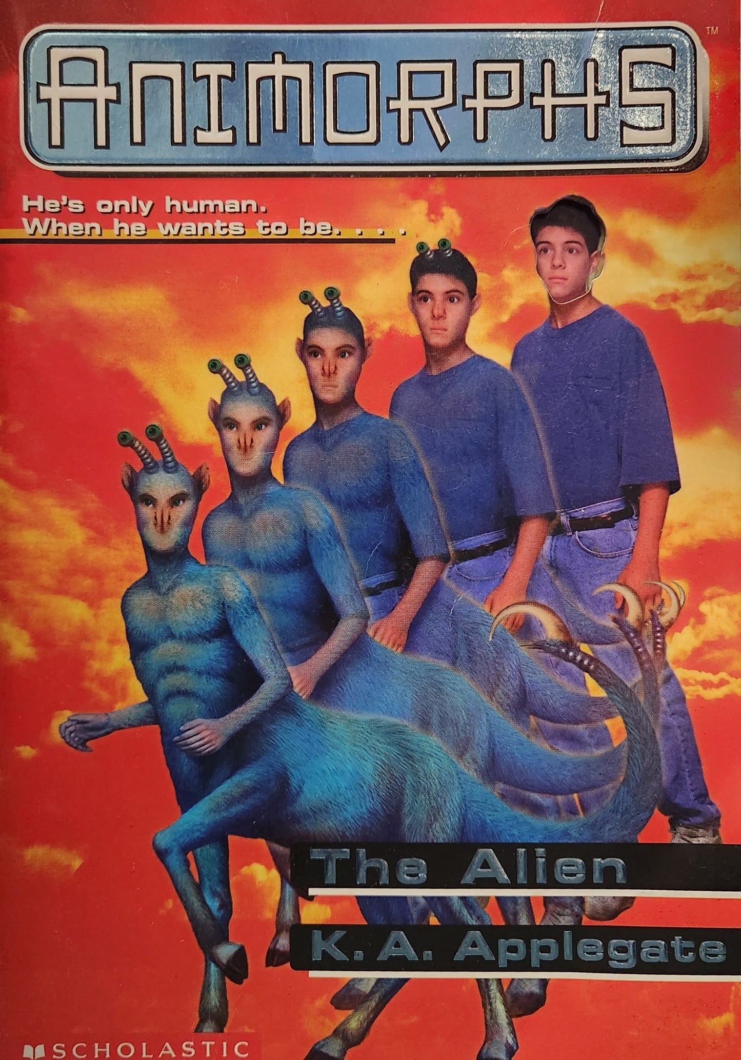 "Animorphs 8 The Alien" by K.A. Applegate