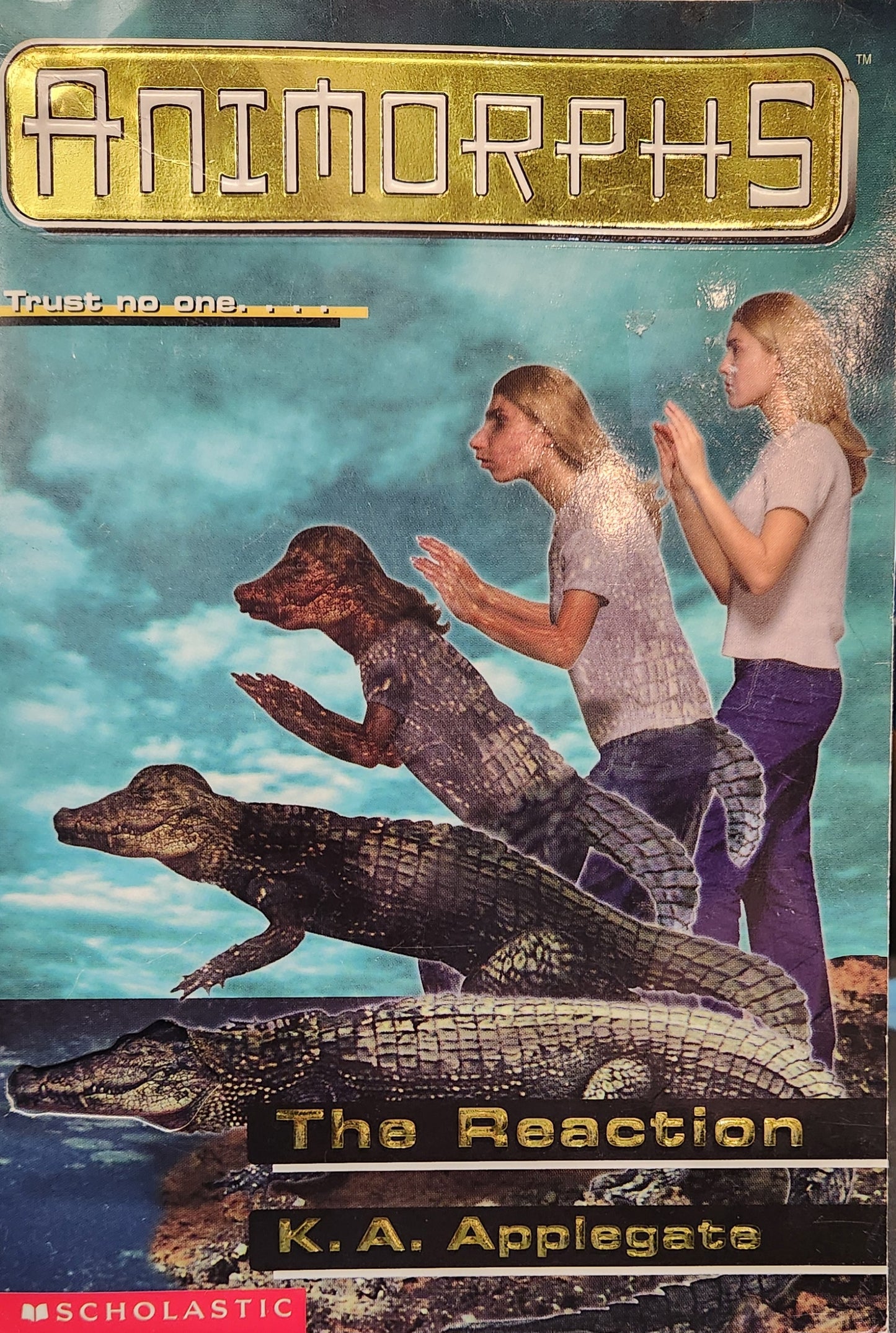 "Animorphs 12 The Reaction" by K.A. Applegate