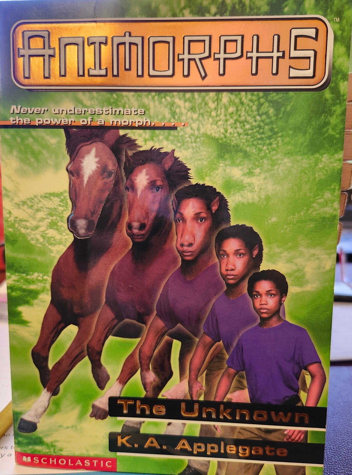 "Animorphs 14 The Unknown" by K. A. Applegate