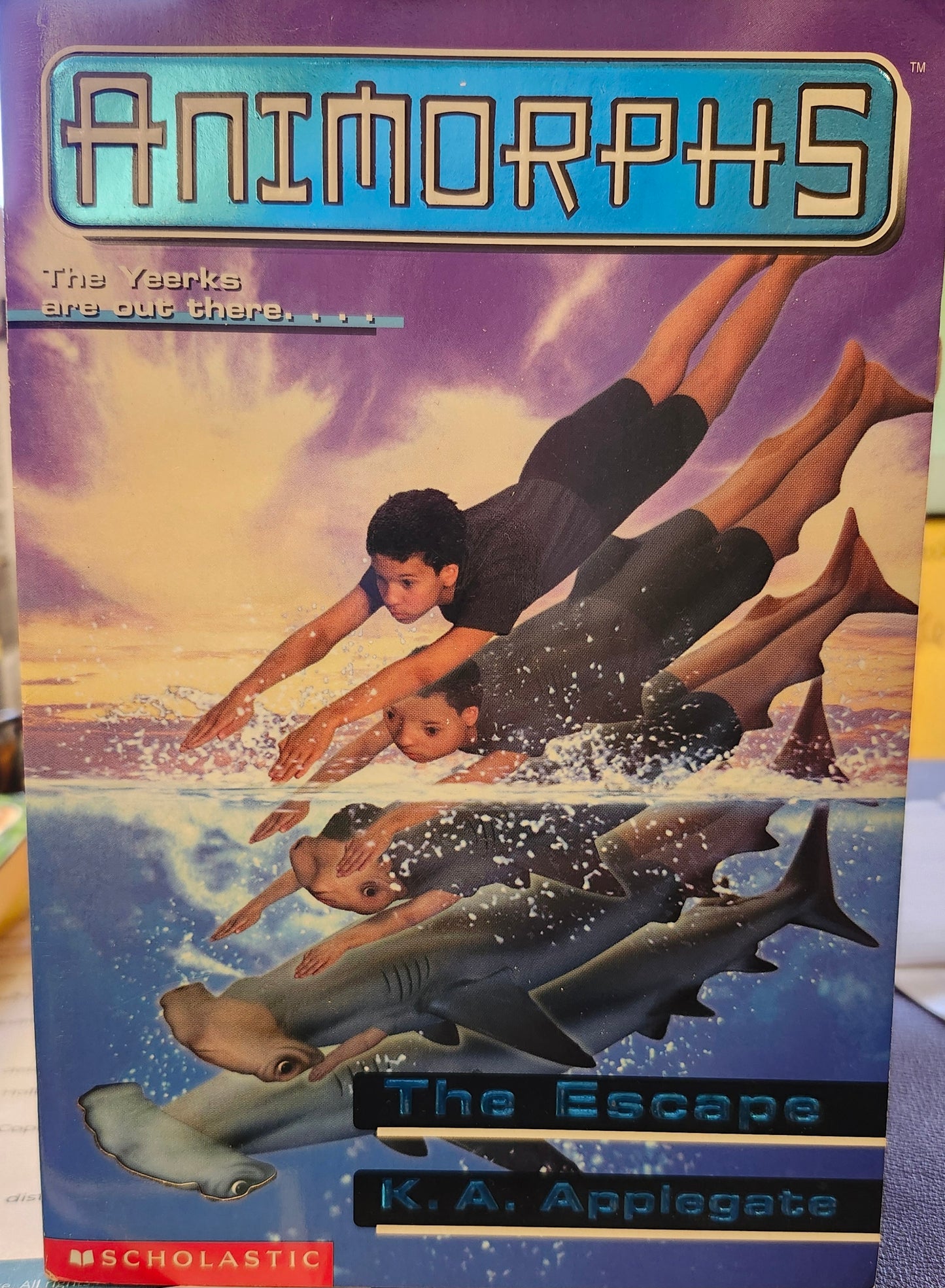 "Animorphs 15 The Escape" by K. A. Applegate