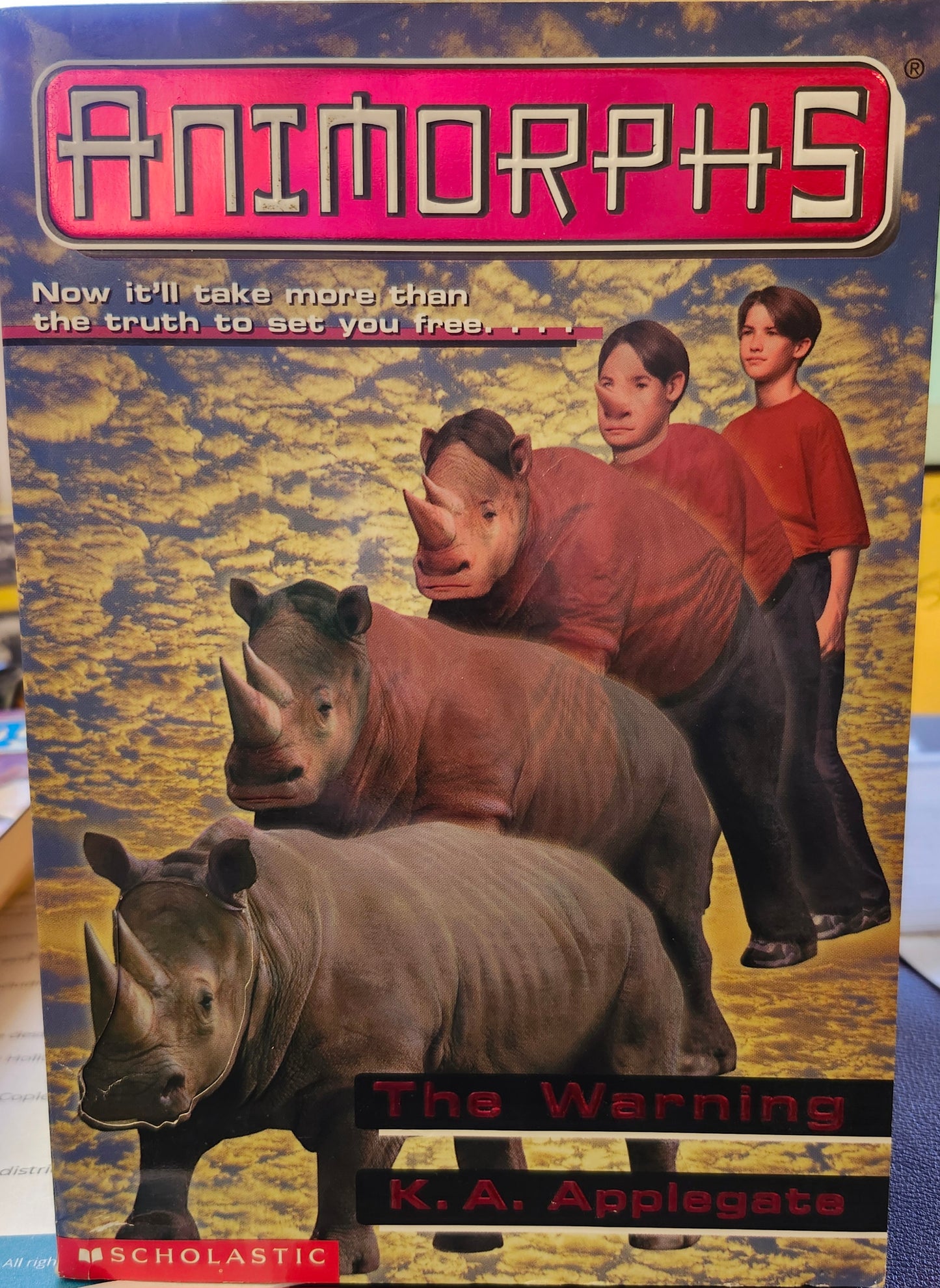 "Animorphs 16 The Warning" by K. A. Applegate