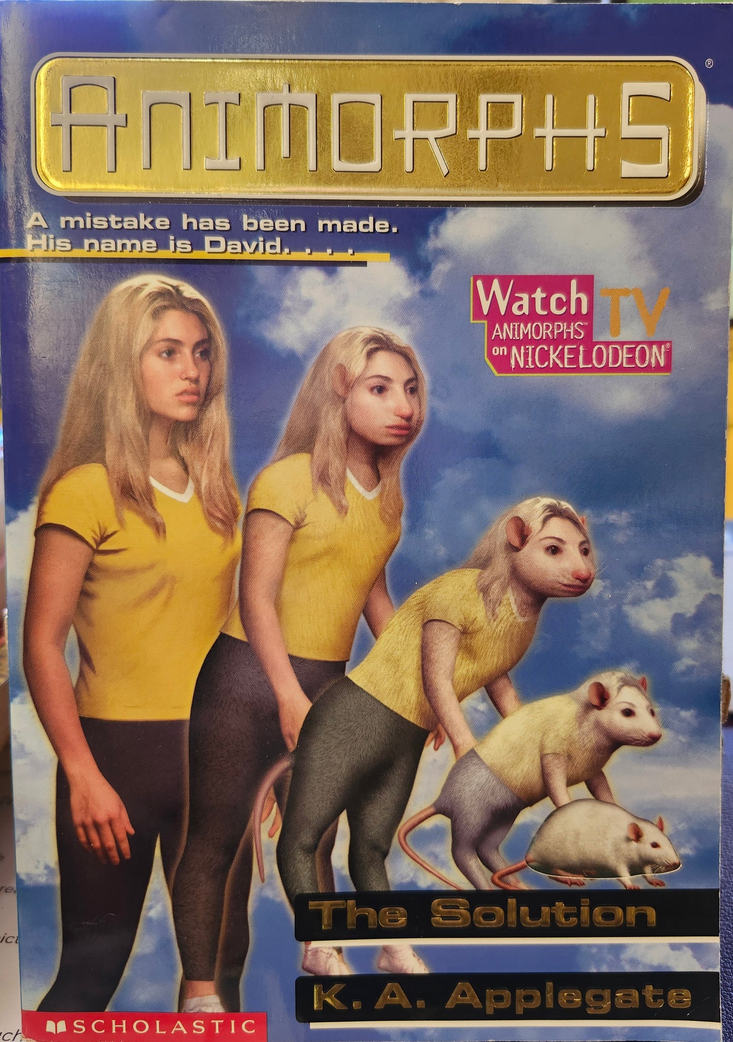 "Animorphs 22 The Solution" by K. A. Applegate