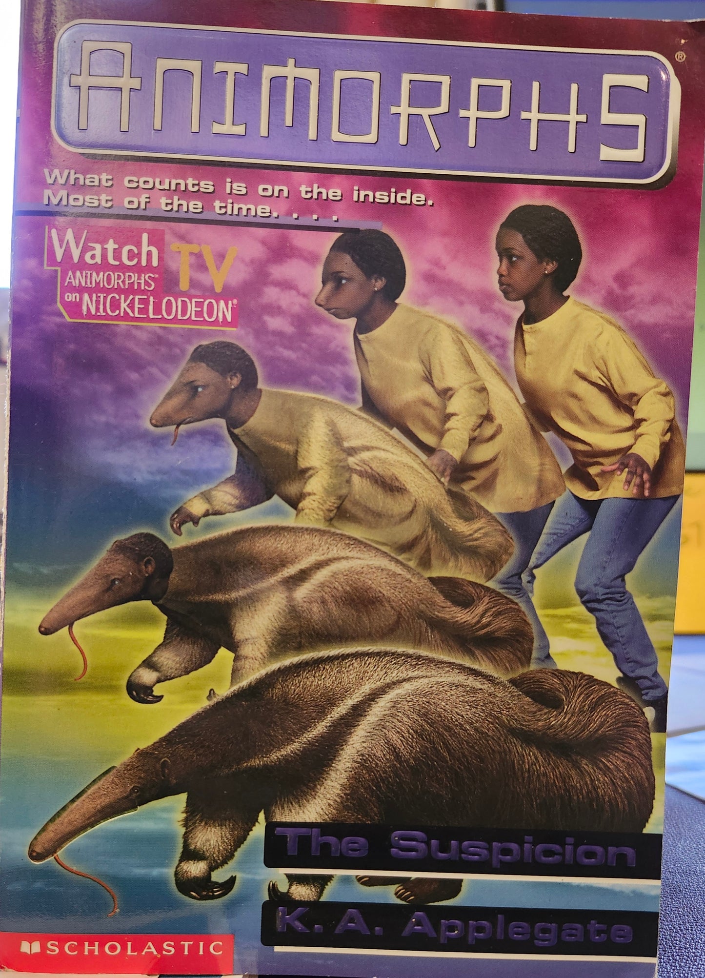 "Animorphs 24 The Suspicion" by K. A. Applegate