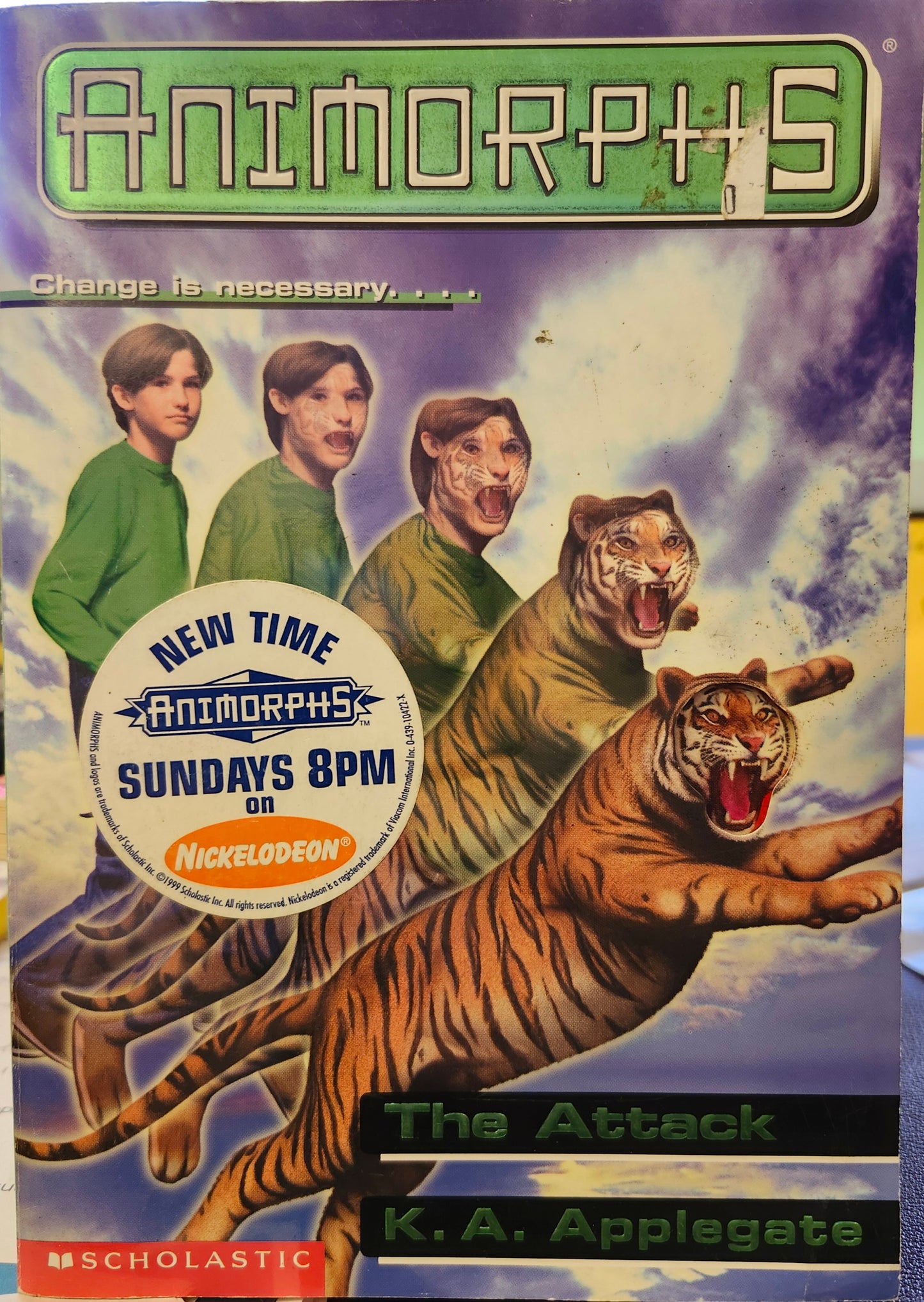"Animorphs 26 The Attack" by K. A. Applegate