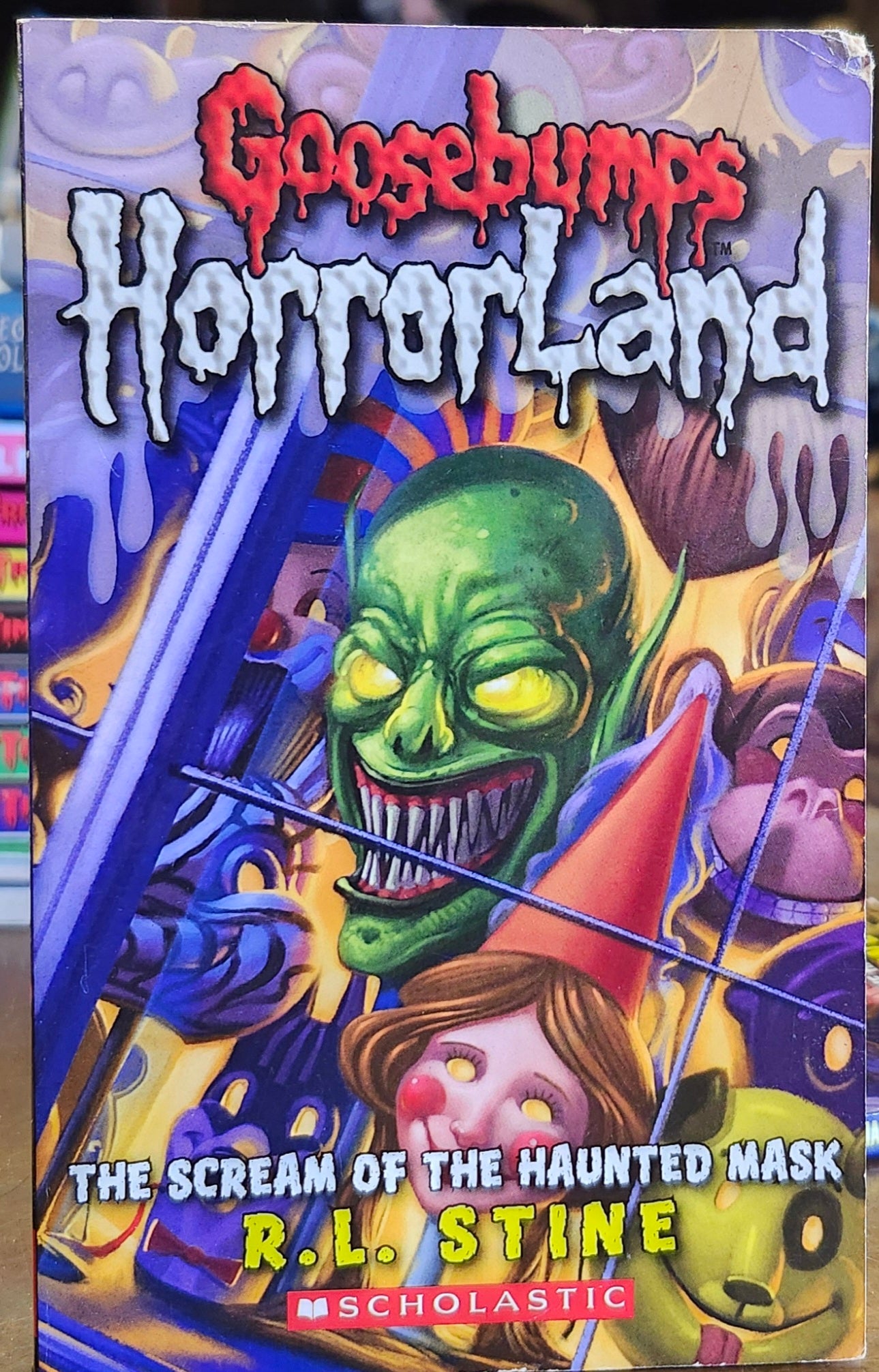 "Goosebumps Horrorland #4: The Scream of the Haunted Mask" by R. L. Stine