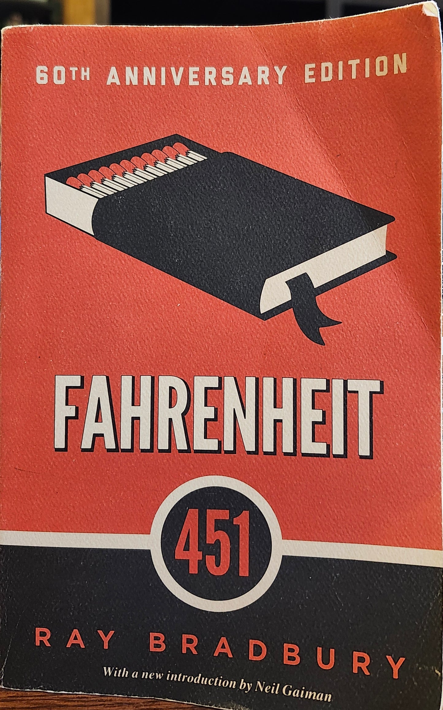 "Fahrenheit 451" by Ray Bradbury