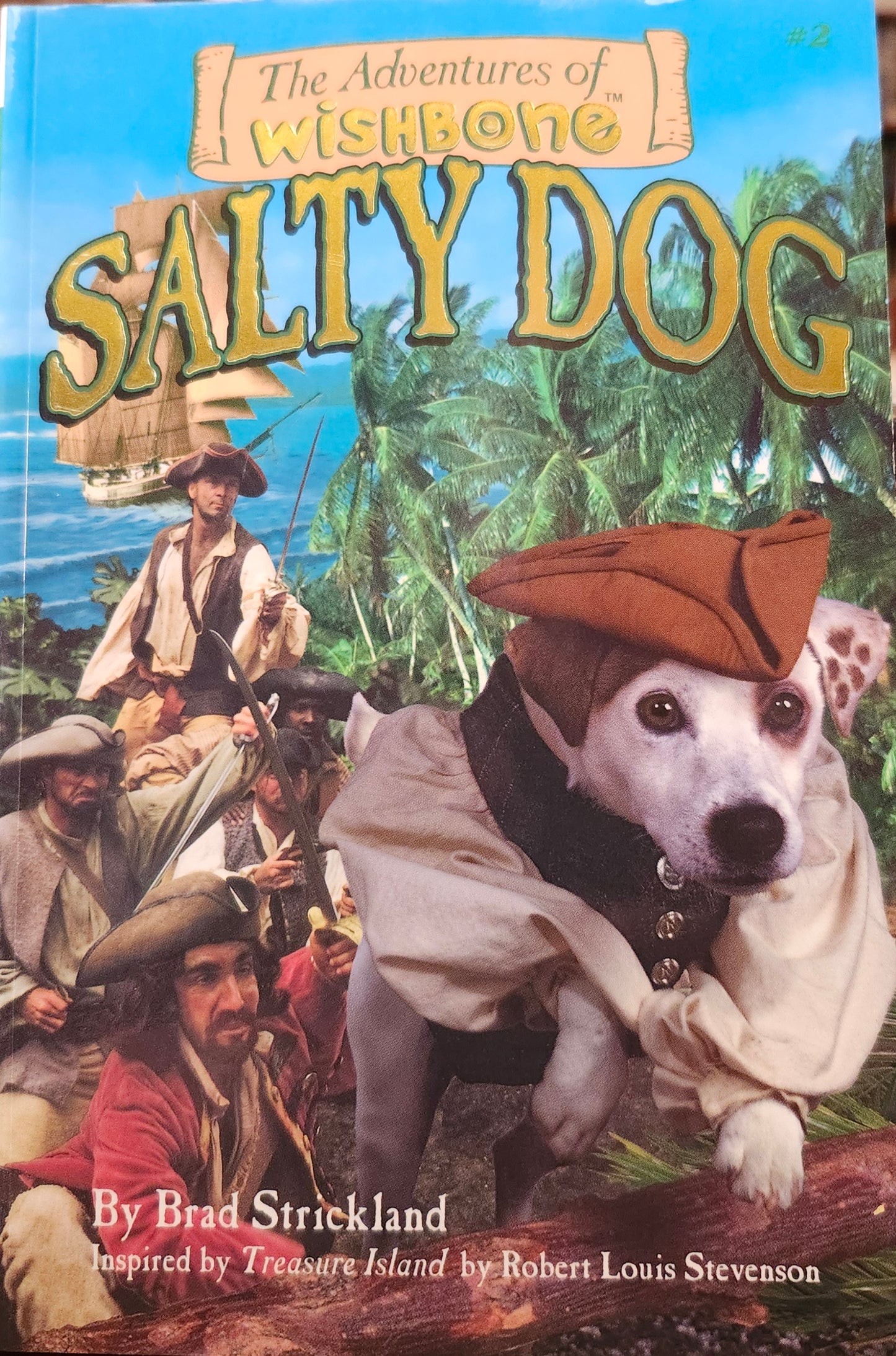 "Salty Dog" (The Adventures of Wishbone, Book 2) by Brad Strickland