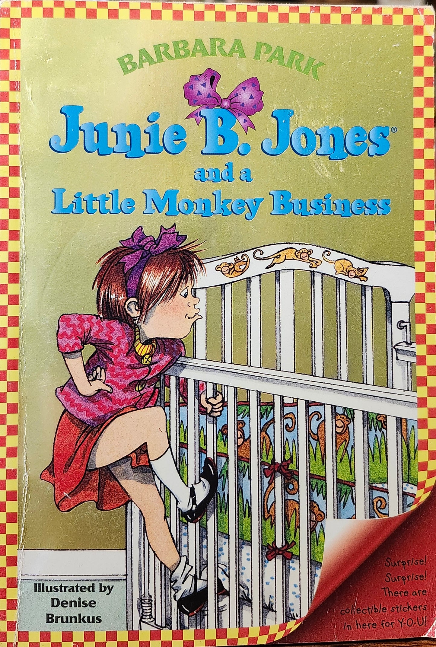 "Junie B. Jones and a Little Monkey Business" by Barbara Park