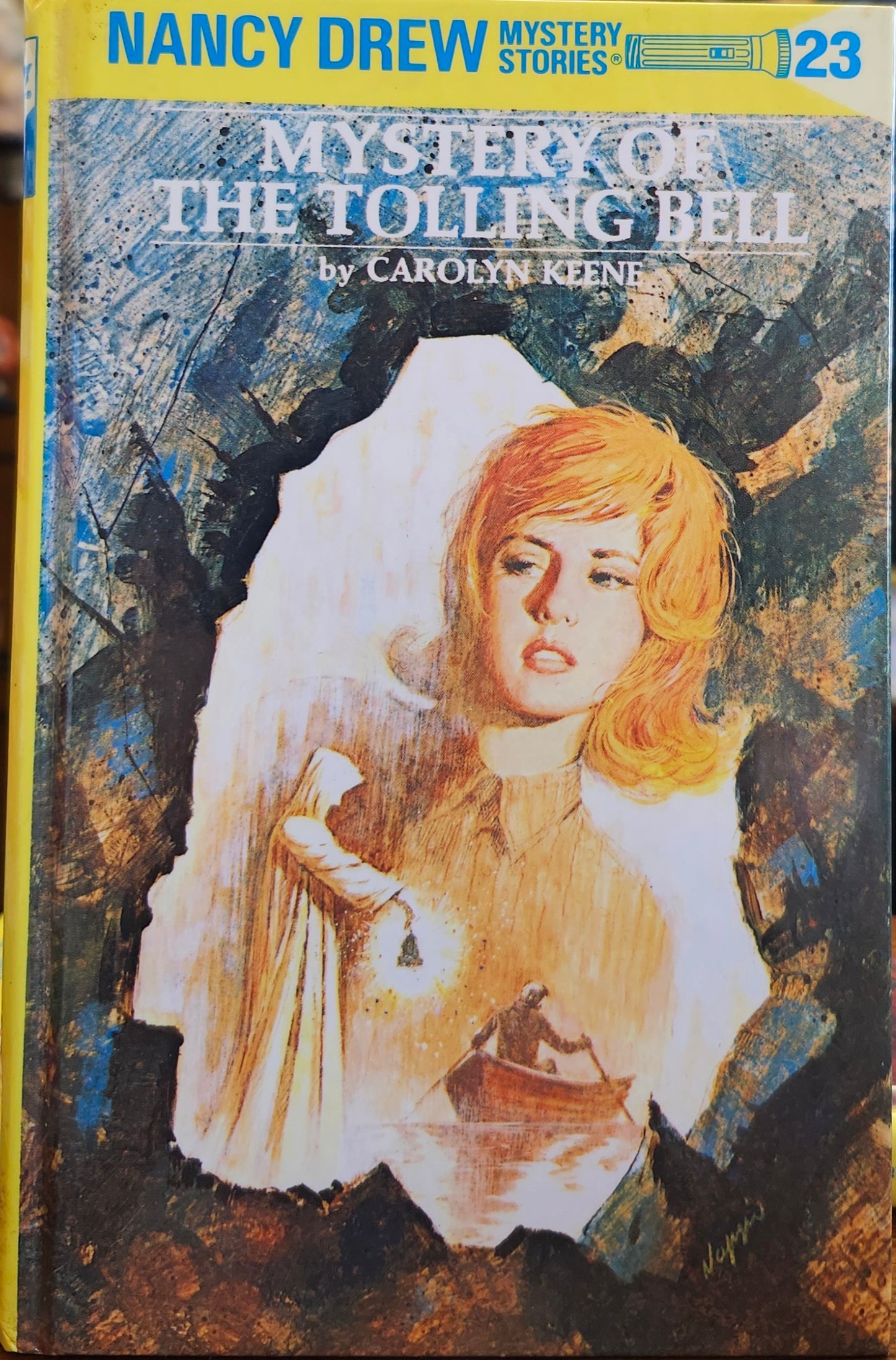 "Mystery of the Tolling Bell" by Carolyn Keene (Nancy Drew, Flashlight 23)