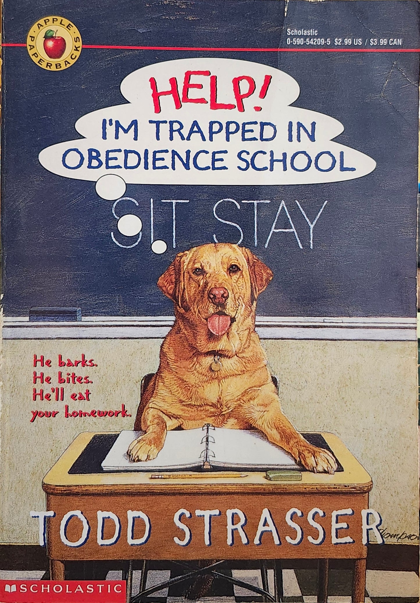 "Help! I'm Trapped In Obedience School" by Todd Strasser