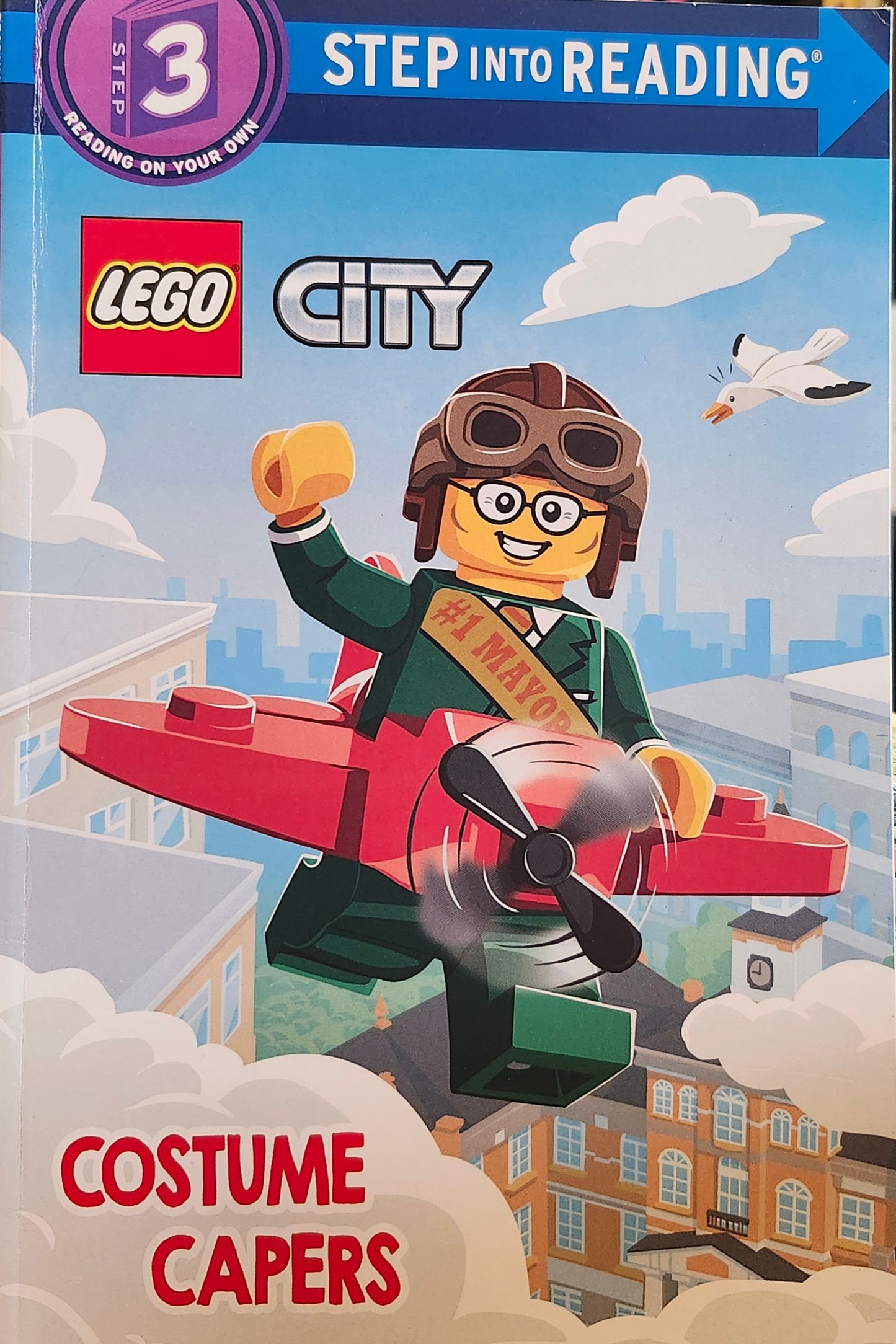 "Lego City: Costume Capers" (Step into Reading, Level 3) by Steve Foxe