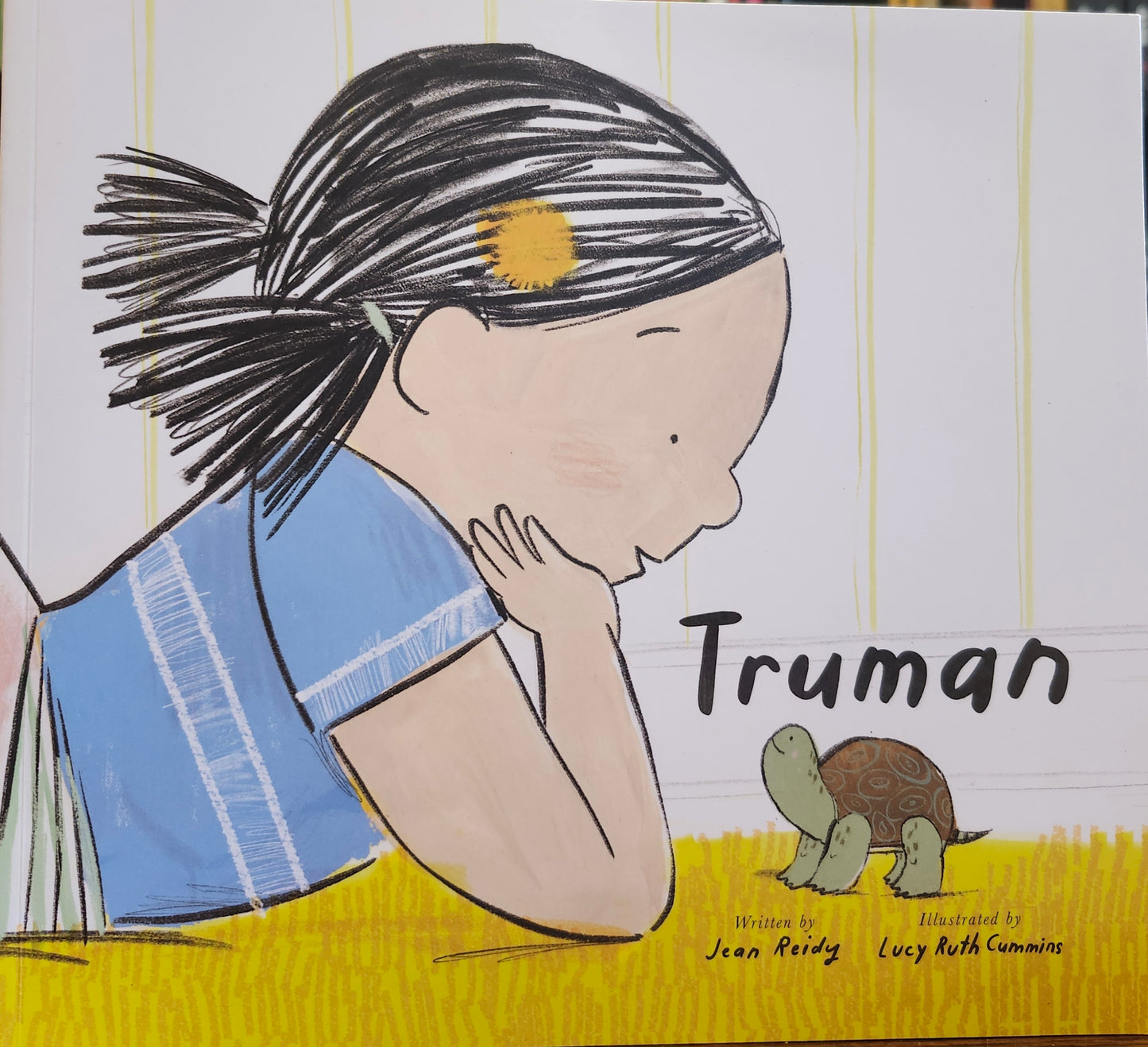 "Truman" by Jean Reidy (author), Lucy Ruth Cummins (illustrator)