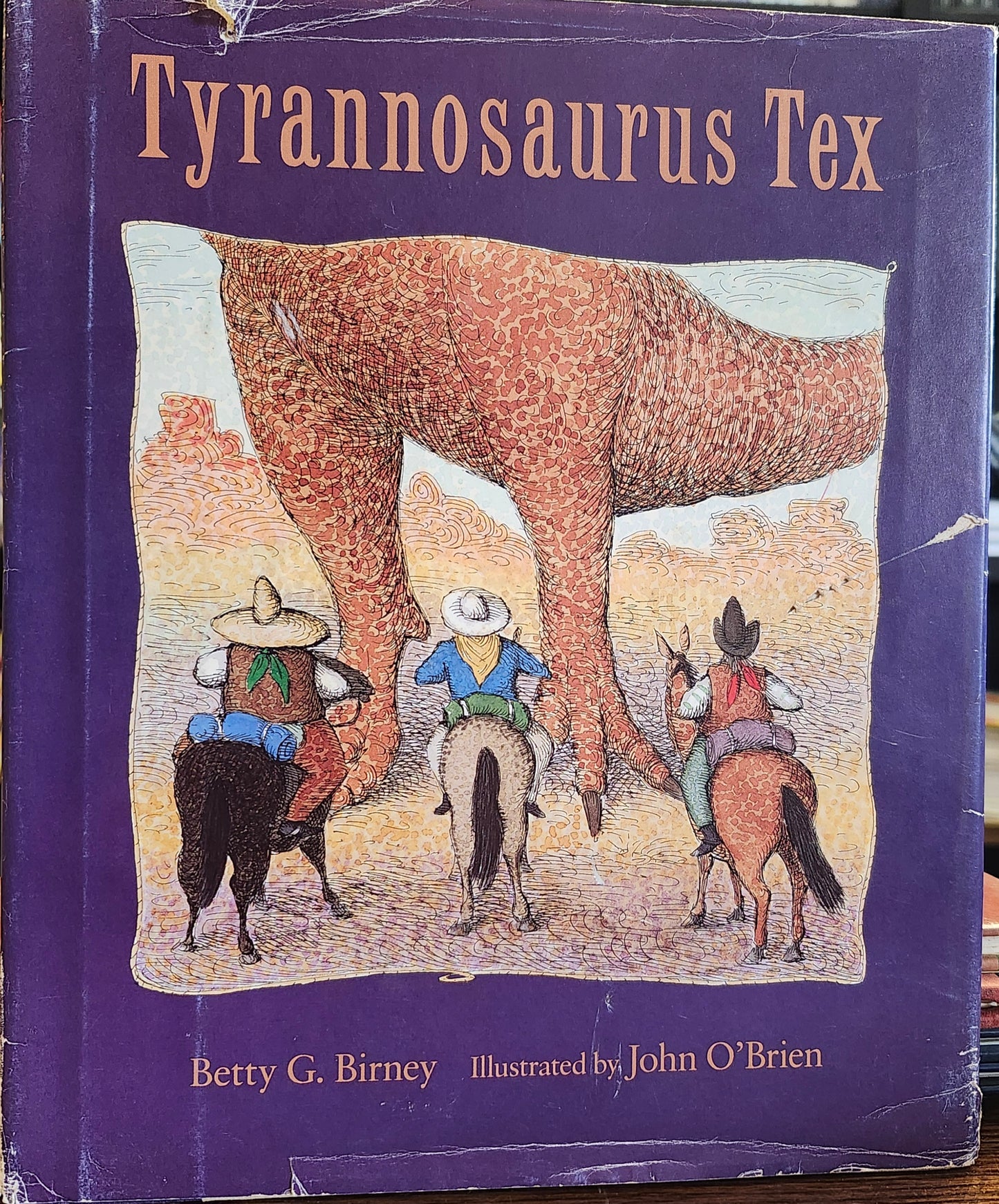 "Tyrannosaurus Tex" by Betty G. Birney (author), John O'Brien (illustrator)