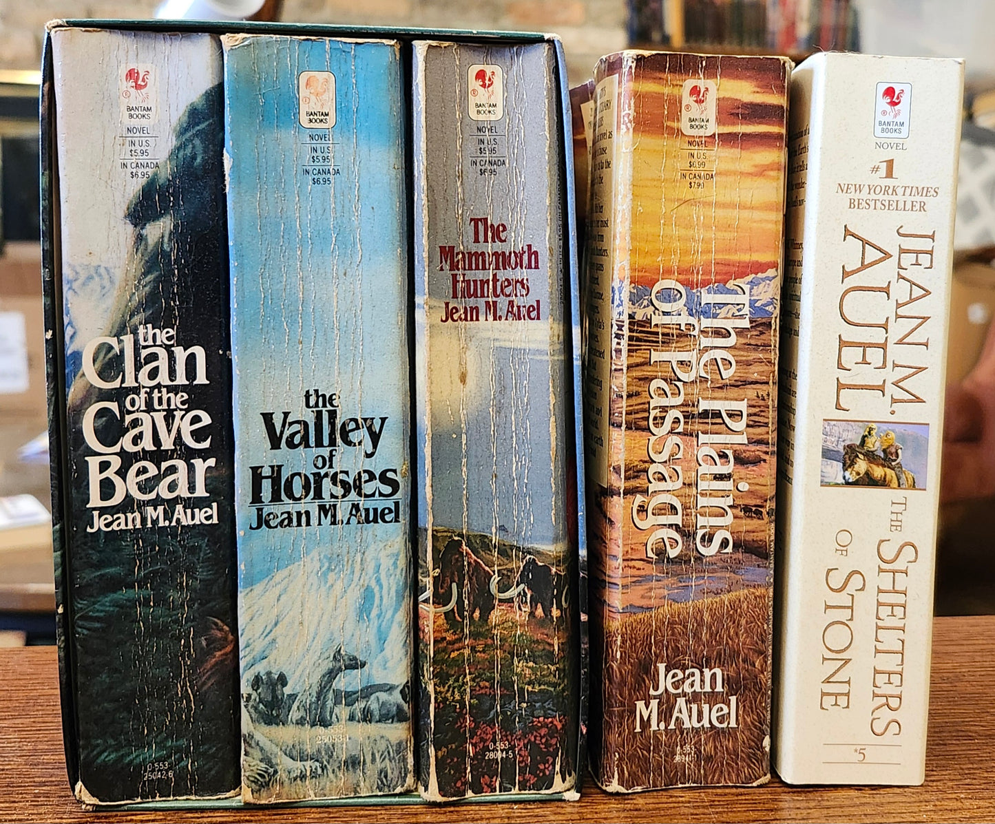 Earth's Children by Jean M. Auel (Books 1-5)