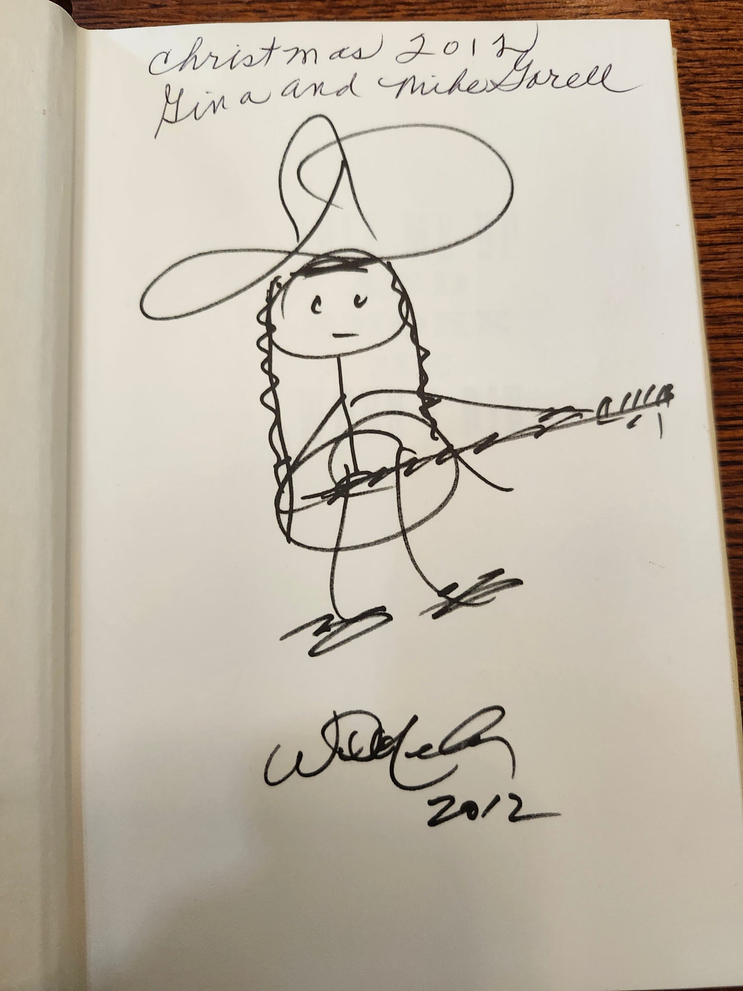 "Roll Me Up and Smoke Me When I Die" by Willie Nelson -- SIGNED
