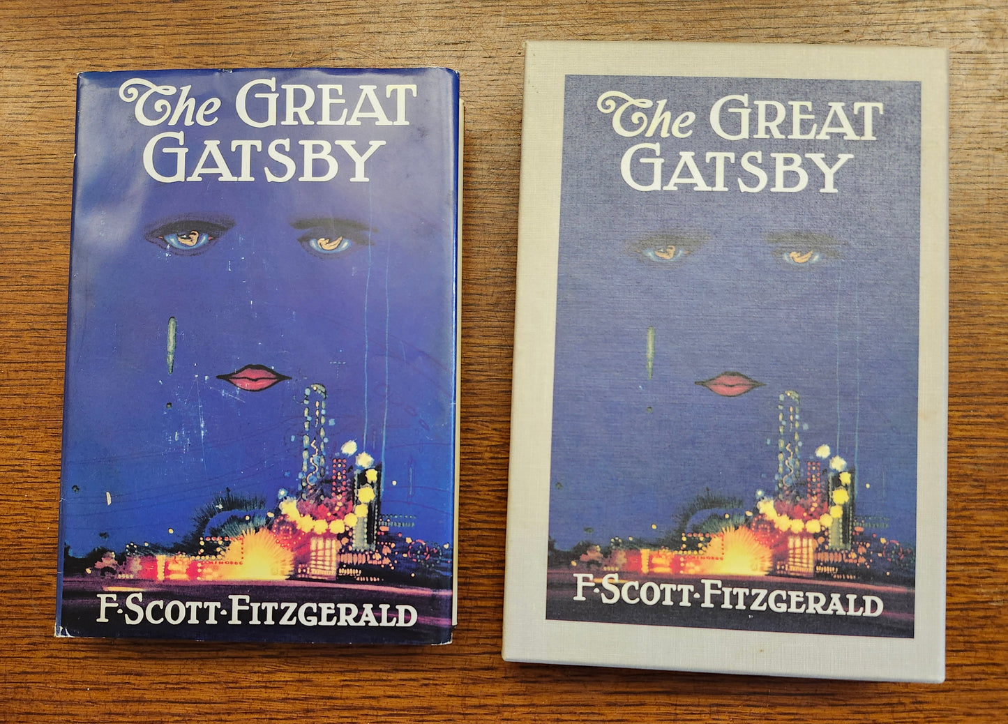 "The Great Gatsby" by F. Scott Fitzgerald -- First Edition Library