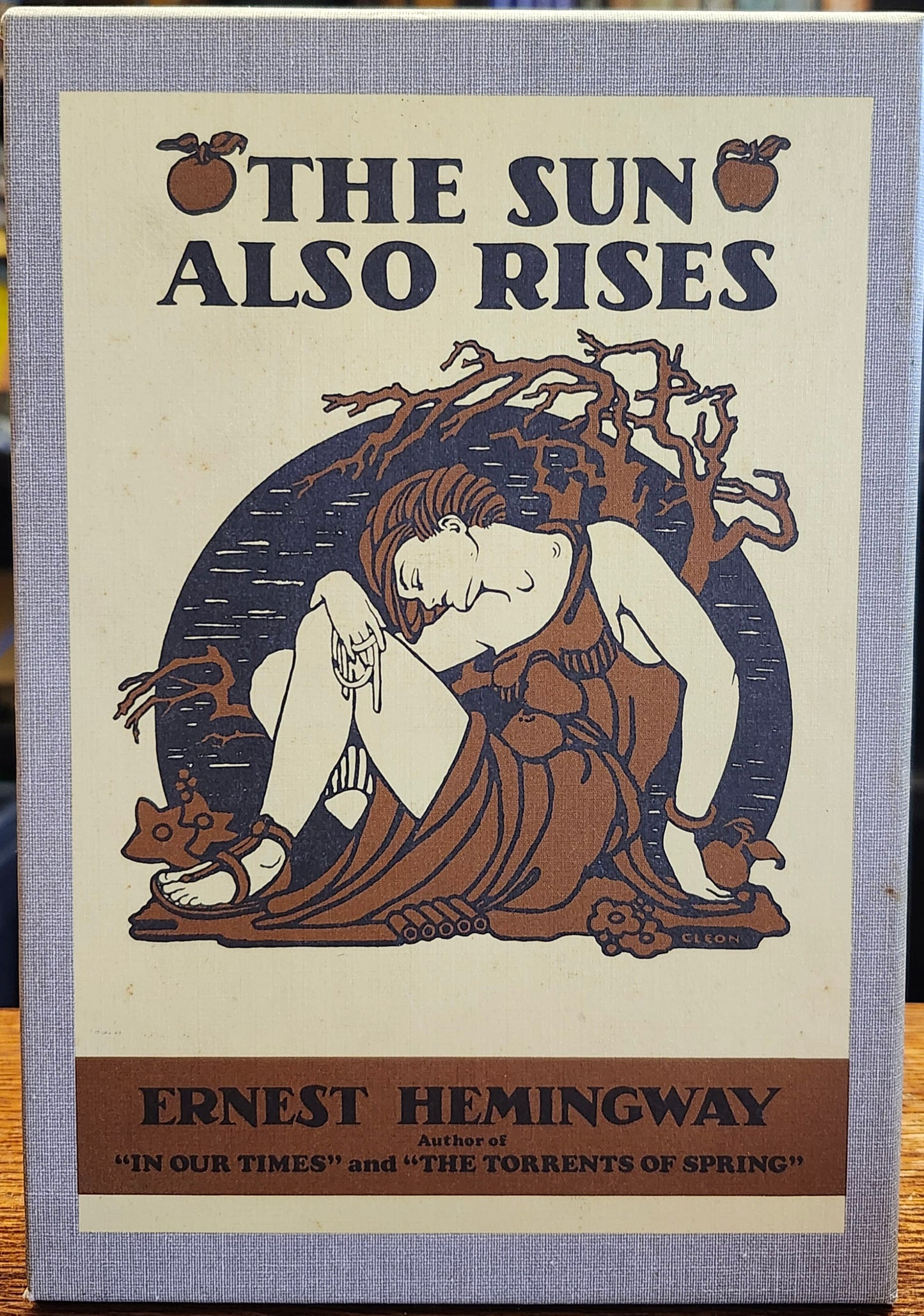 "The Sun Also Rises" by Ernest Hemingway -- First Edition Library