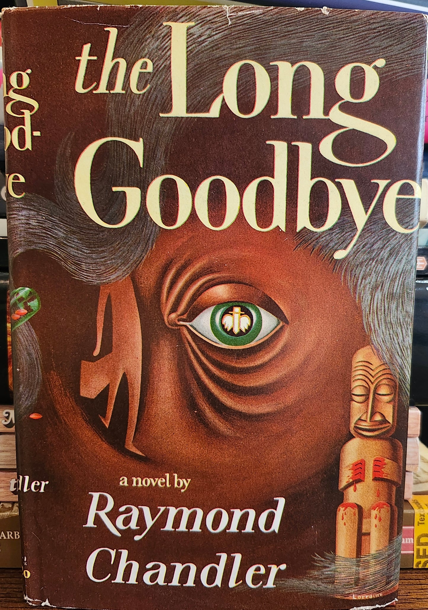 "The Long Goodbye" by Raymond Chandler (Book Club Edition -- 1954)