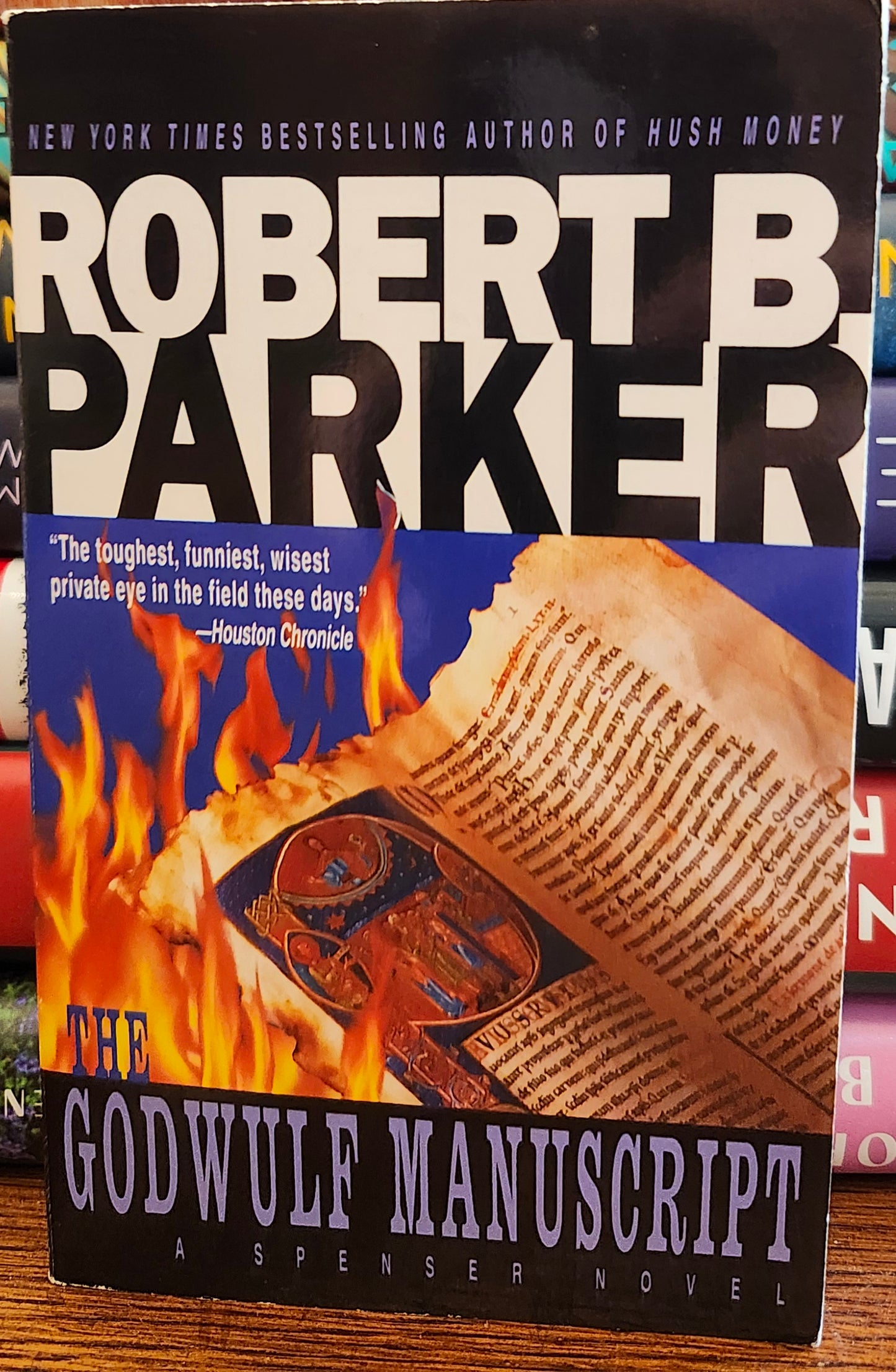 "The Godwulf Manuscript" by Robert B. Parker (Spenser series, Book 1)