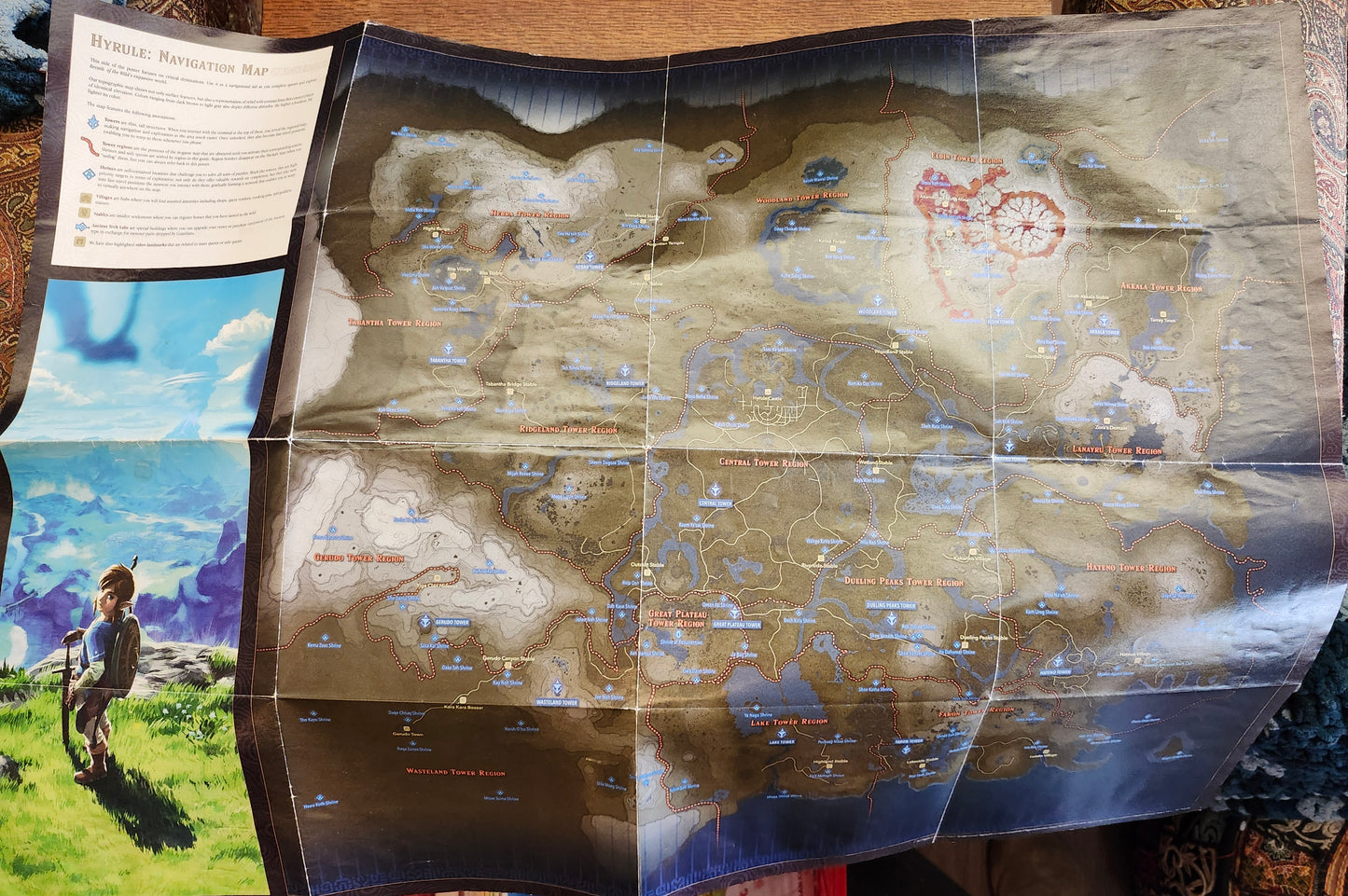 "The Legend of Zelda: Breath of the Wild Complete Official Guide" by Piggyback