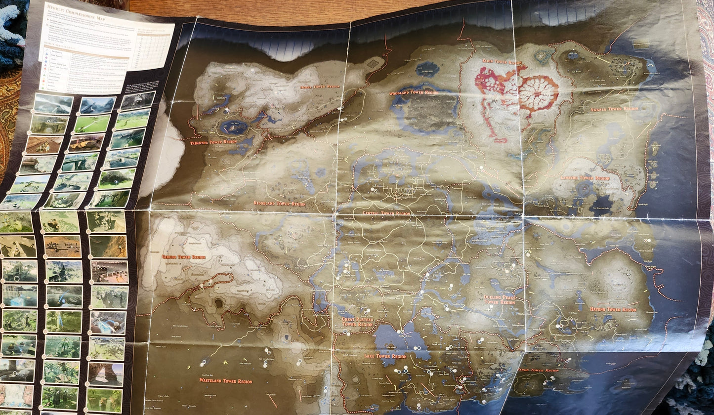 "The Legend of Zelda: Breath of the Wild Complete Official Guide" by Piggyback