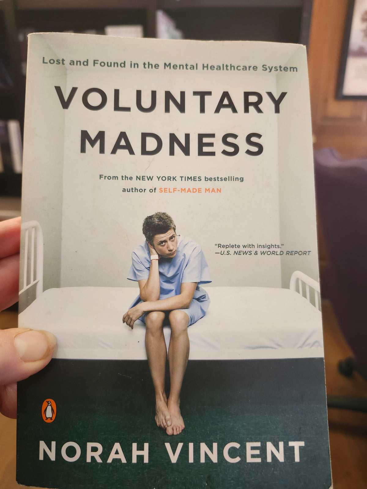 "Voluntary Madness: Lost and Found in the Mental Healthcare System" by Norah Vincent