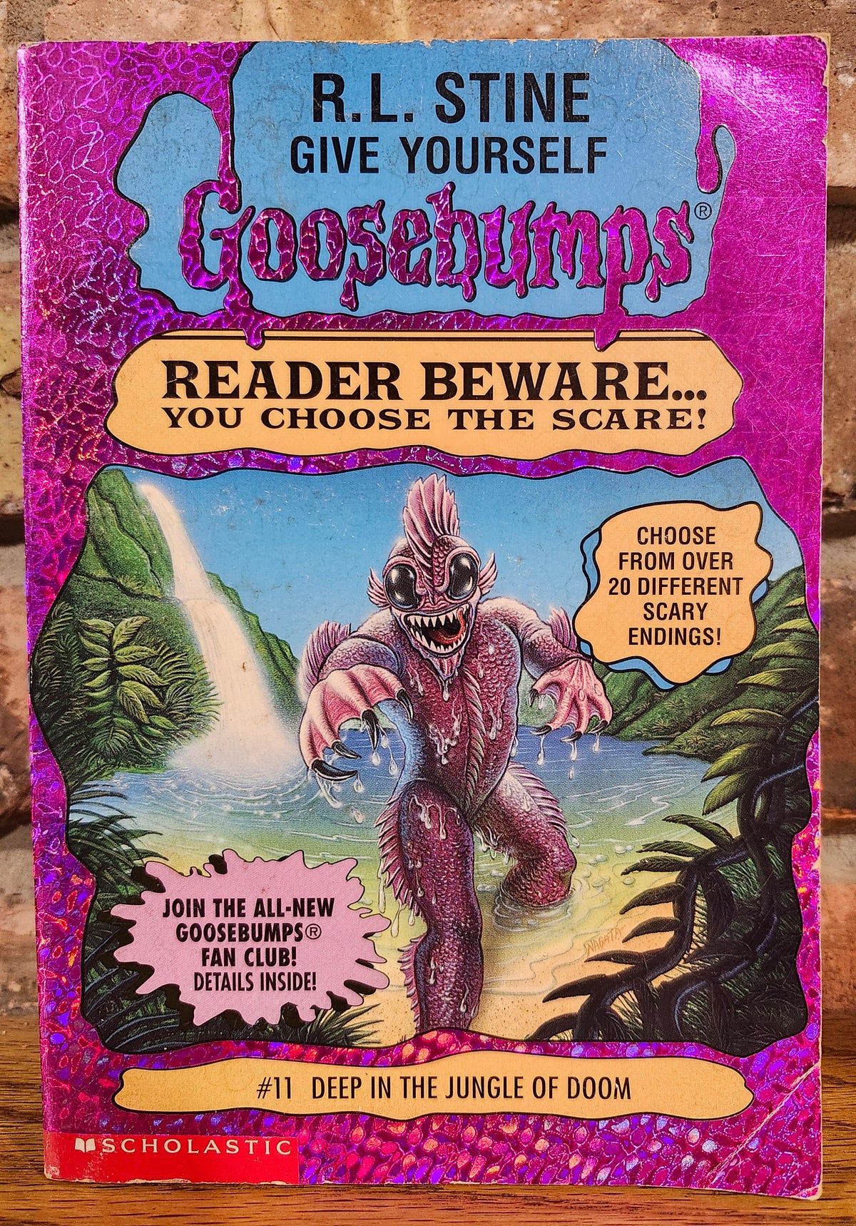 "Goosebumps, Deep in the Jungle of Doom" by R. L. Stine