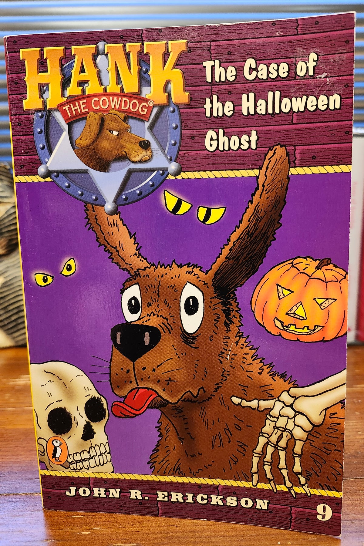 "Hank the Cowdog: The Case of the Halloween Ghost" by John Erickson (Book 9)