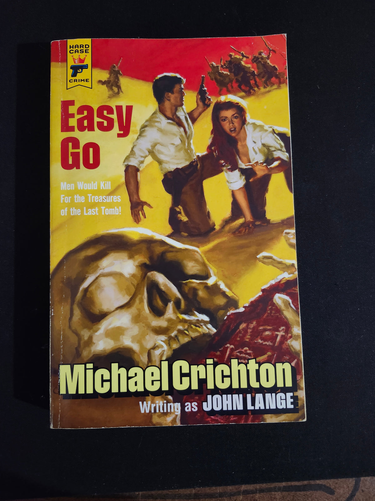 "Easy Go" by Michael Crichton (writing as John Lange)
