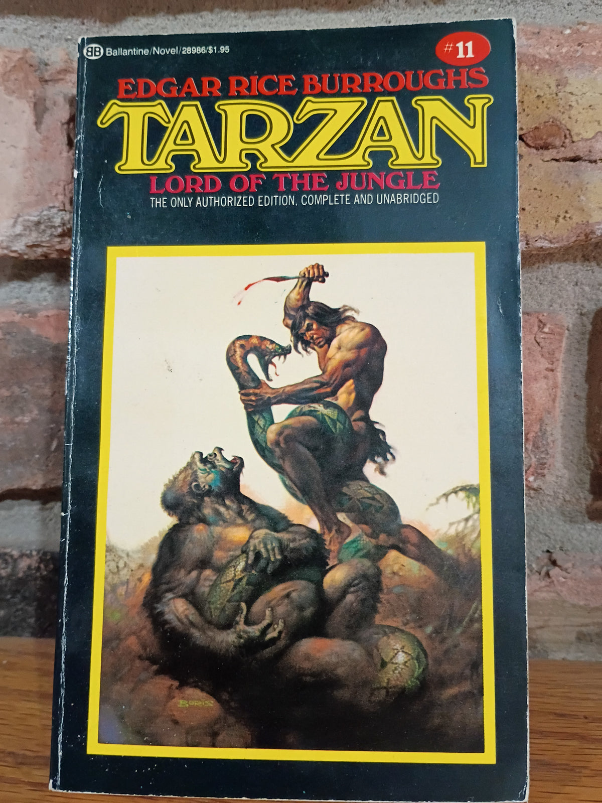 "Tarzan, Lord of the Jungle" (Tarzan #11) by Edgar Rice Burroughs