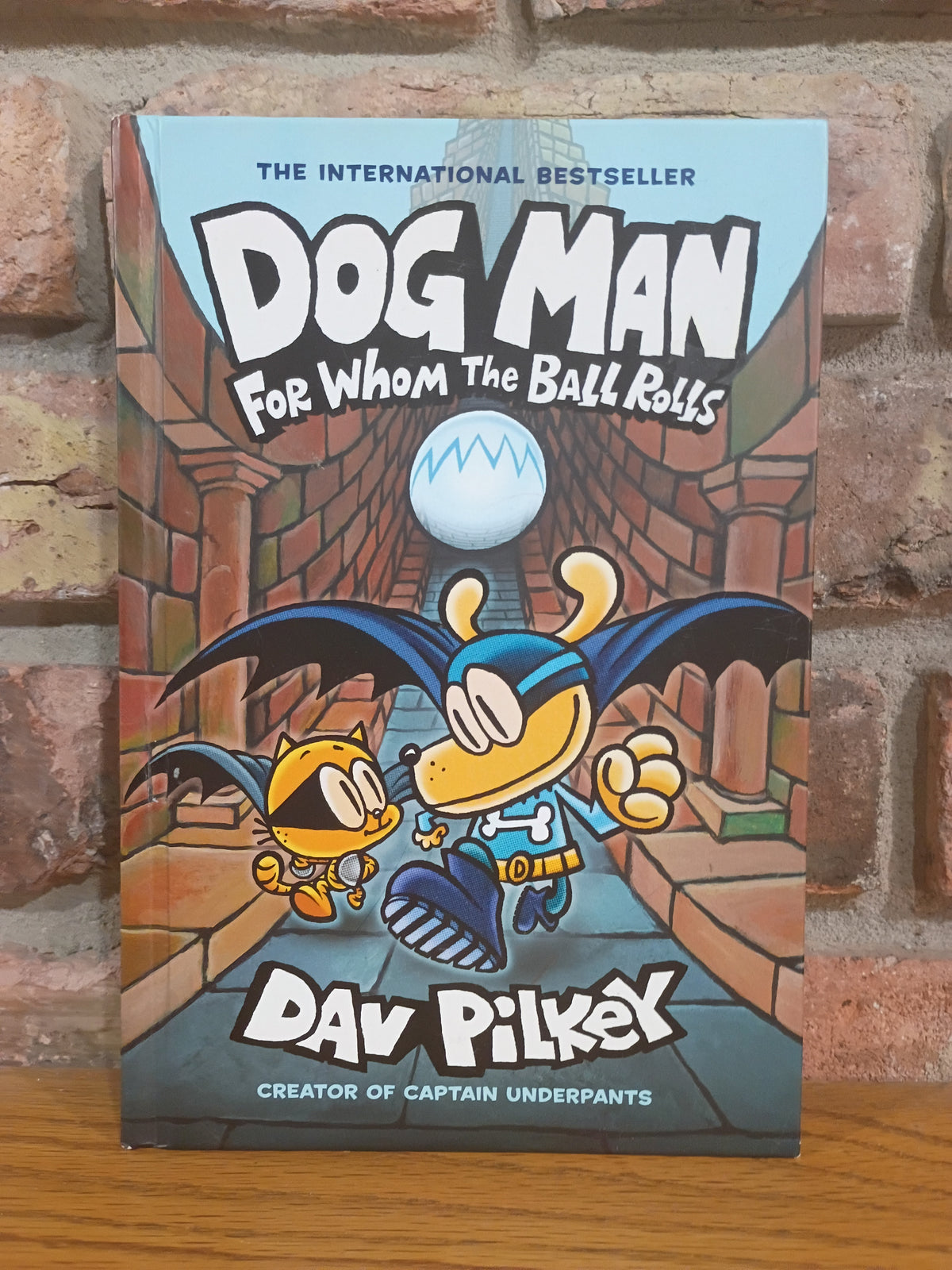 "Dog Man For Whom the Ball Rolls" by Dav Pilkey