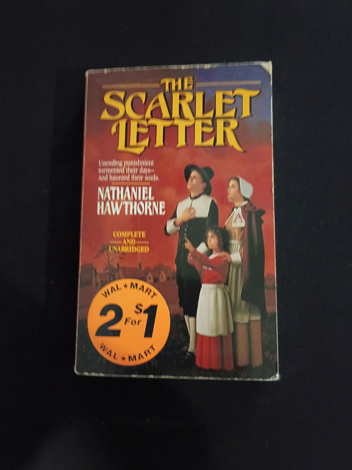 “The Scarlet Letter” by Nathaniel Hawthorne
