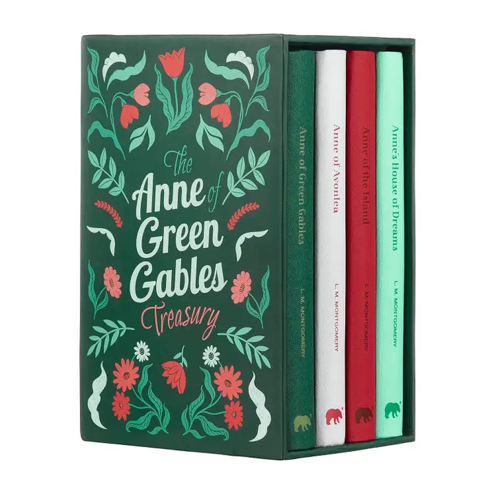 "Anne of Green Gables Treasury" (4-Book Box Set) hardcover. by Lucy Maud Montgomery