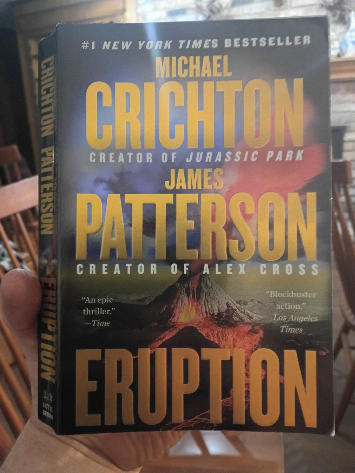 "Eruption" by Michael Crichton and James Patterson