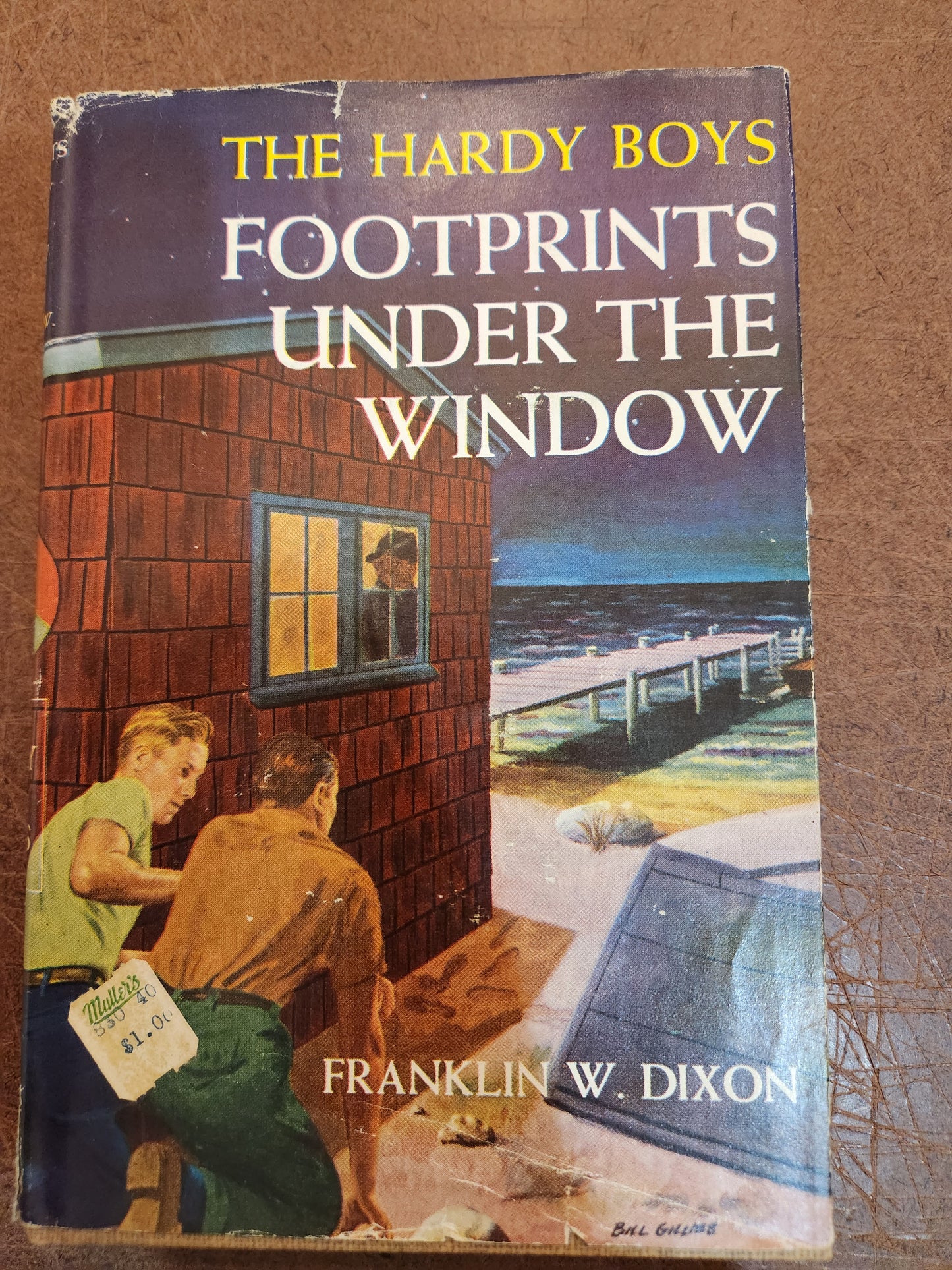 The Hardy Boys Footprints Under The Window With Dust Jacket #12 (pub 33, prt 60)