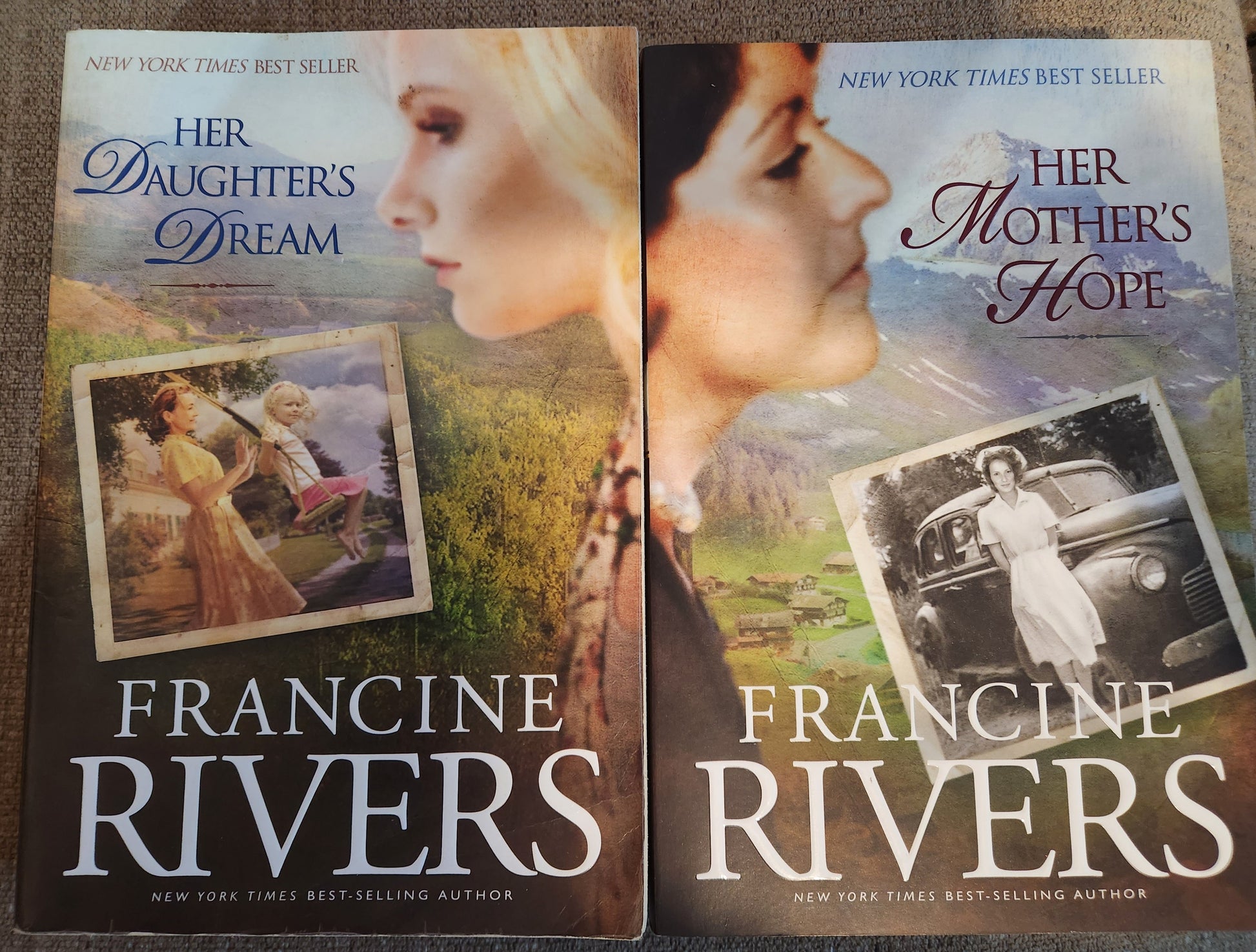 Marta's Legacy, Books One and Two. "Her Mothers Hope" & "Her Daughters Dream" Francine Rivers - Dead Tree Dreams Bookstore