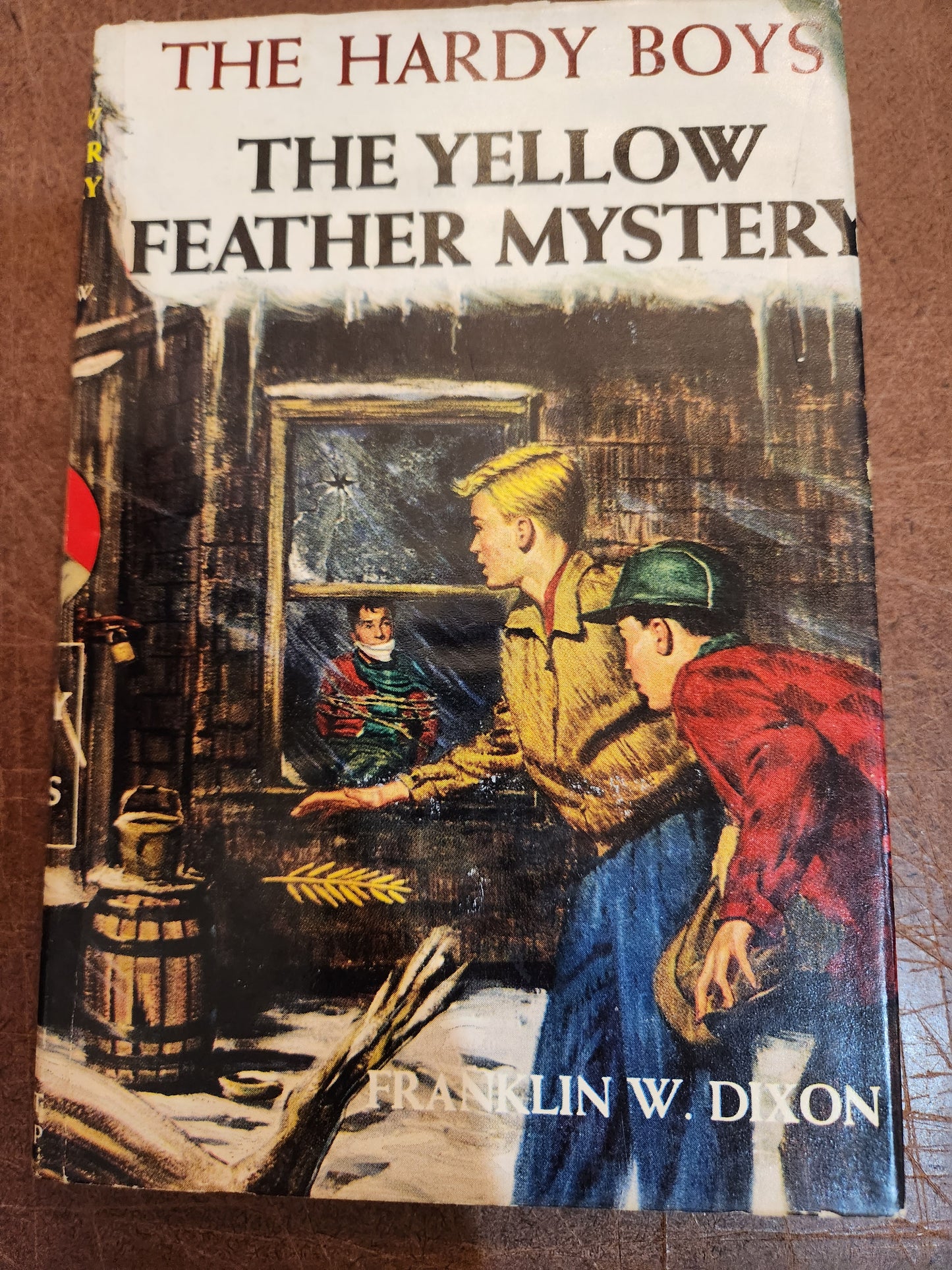 Vtg Hardy Boys The Yellow Feather Mystery # 33 Franklin Dixon Pub 53 Prt 58