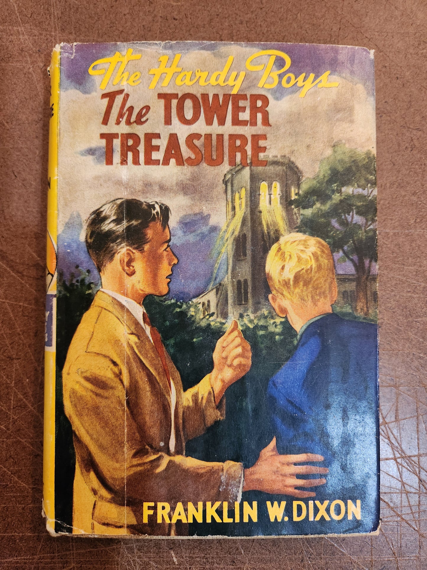 Hardy Boys #1 The Tower Treasure 1956 Vintage