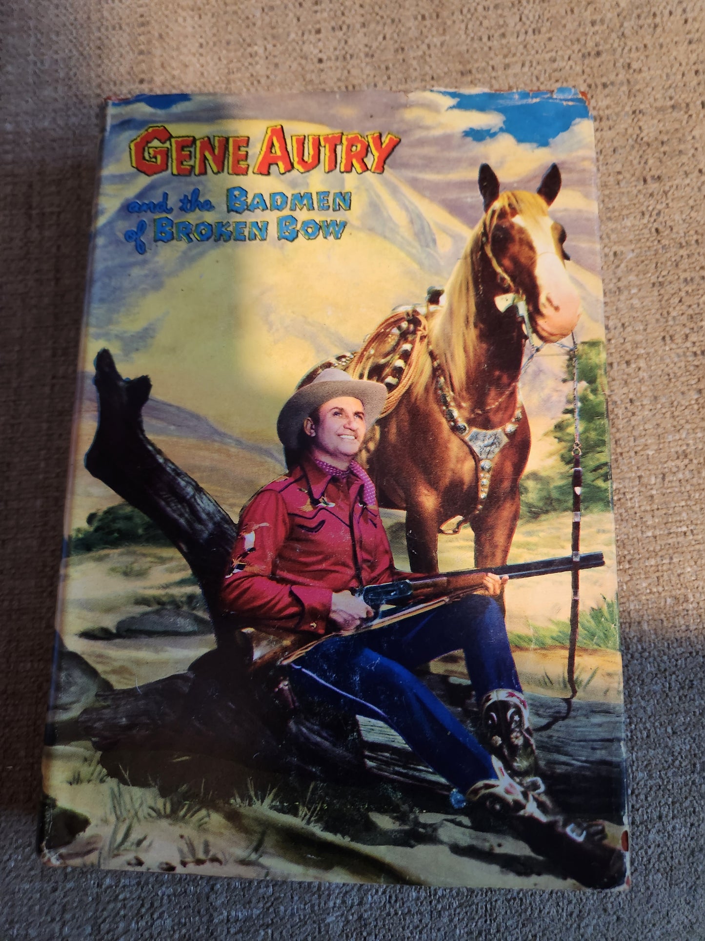 "Gene Autry and the Badmen of Broken Bow" by Snowden Miller, First Edition - Dead Tree Dreams Bookstore